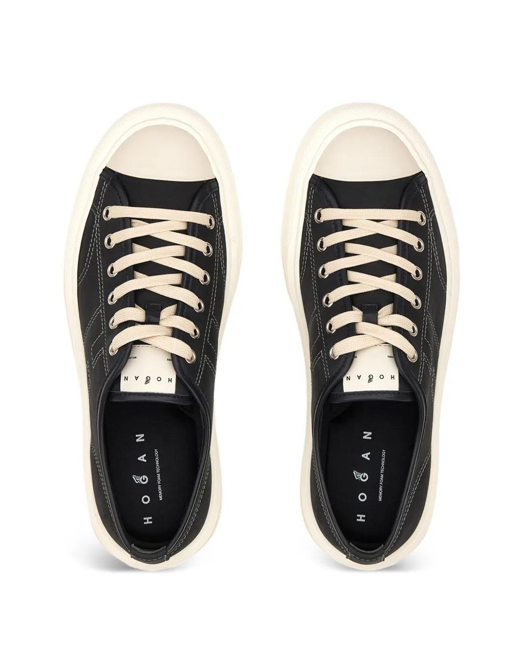 Hogan White Rebel Sneakers for men