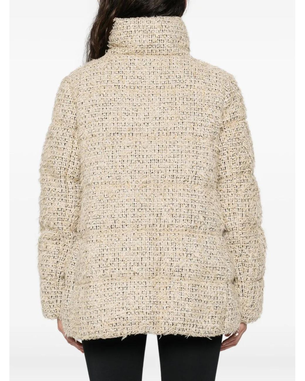Moncler Natural High-Neck Jacket