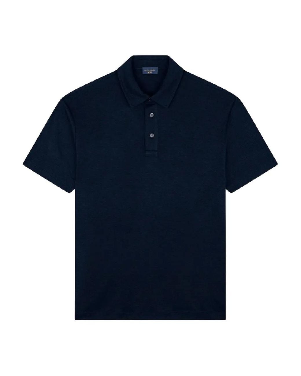 Paul & Shark Blue Short-Sleeve Polo Shirt for men