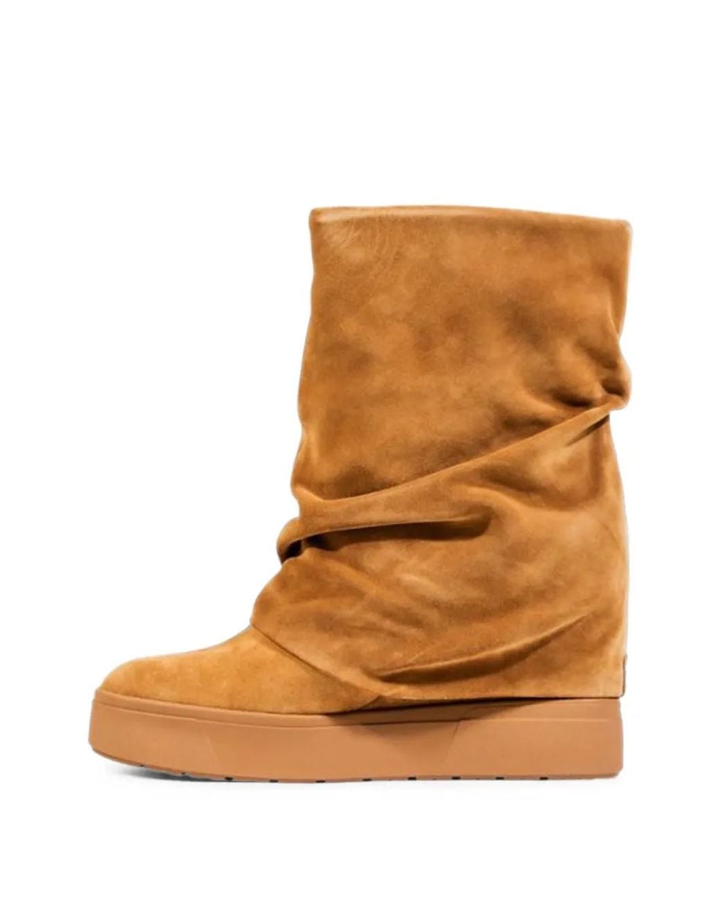 Guess Brown Slouchy Ankle Boots
