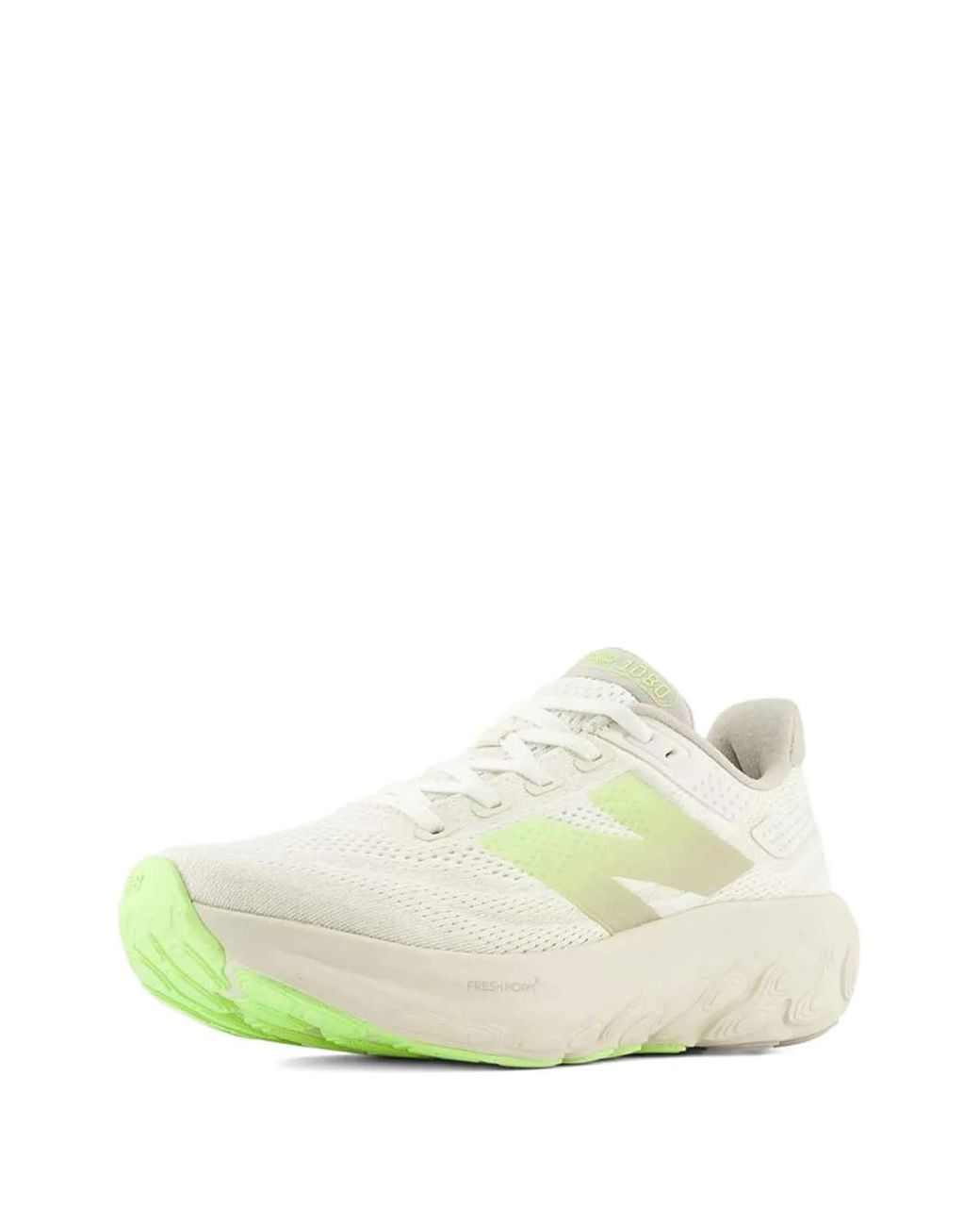 New Balance White Fresh Foam X 1080V13 Mesh Sneakers for men