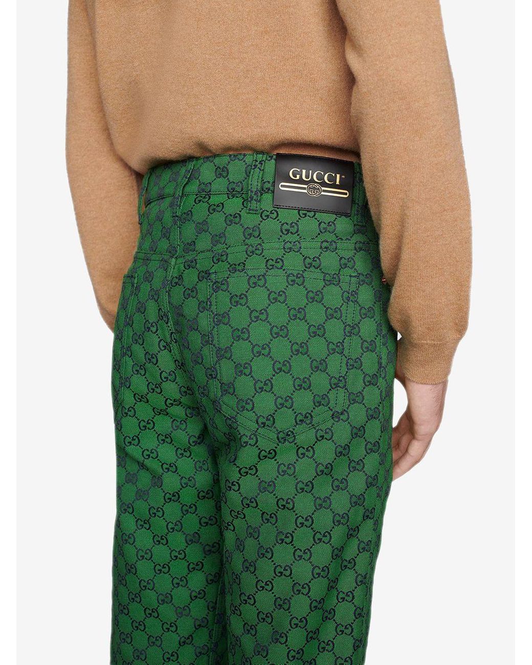 Gucci Broek in het Groen voor heren | Lyst NL
