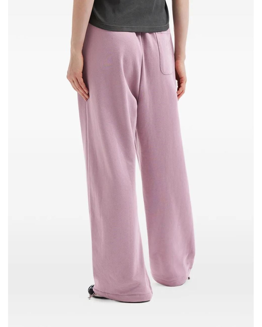 Mini Cream Pink Pantalon À Ourlet À Volants