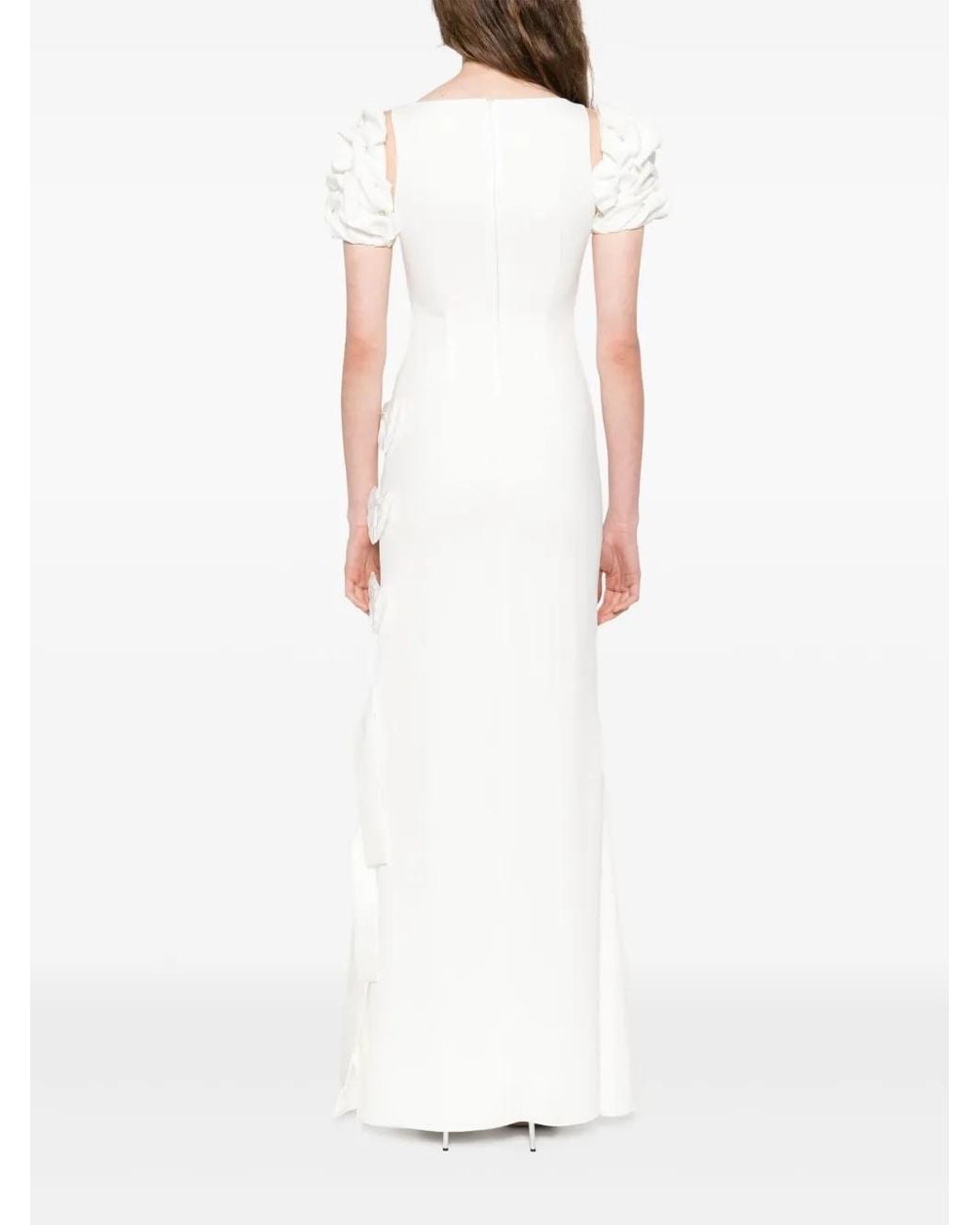 SILK LOVE & LACE White Rosa Dress