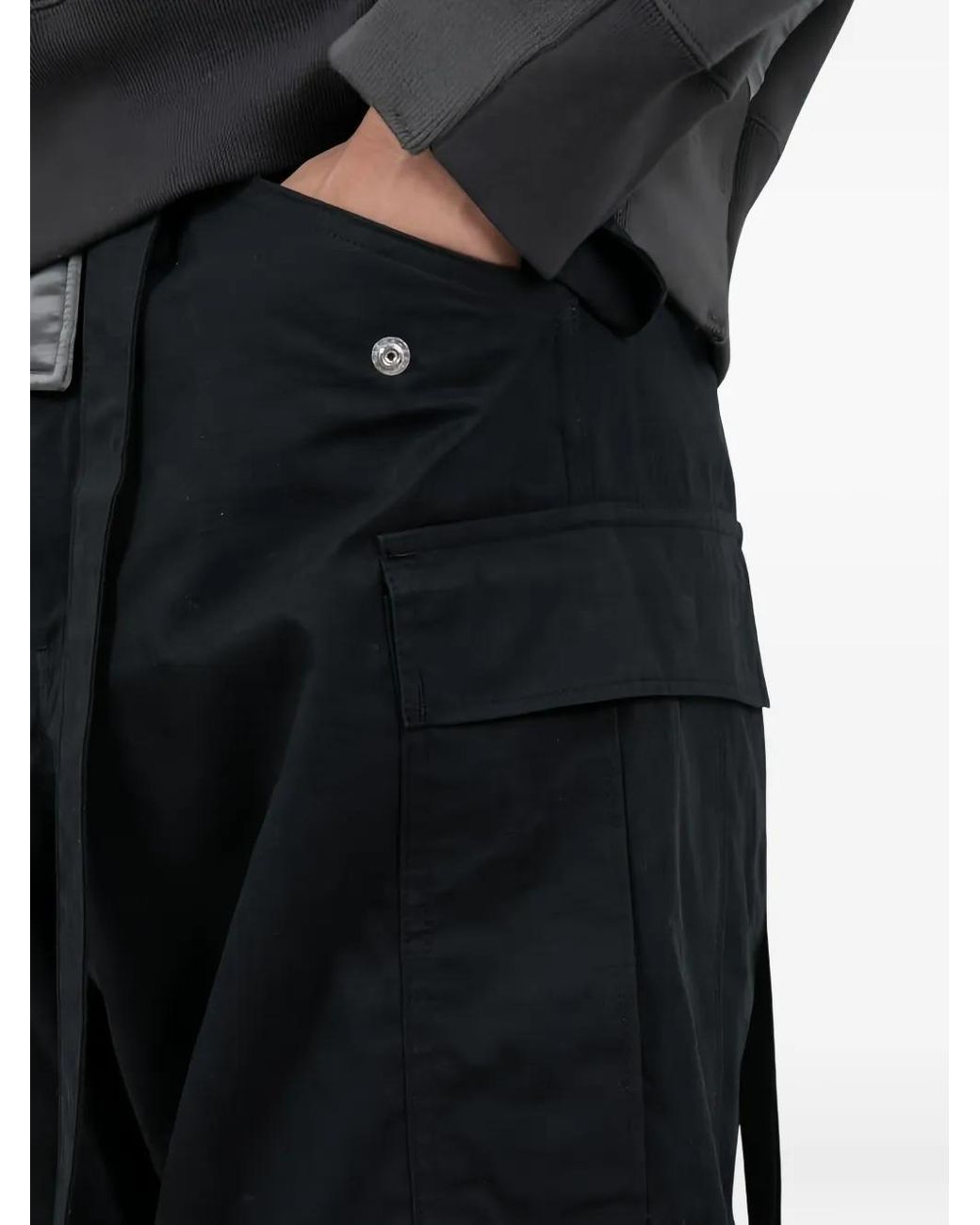 Cargo Ripstop di Sacai in Black da Uomo
