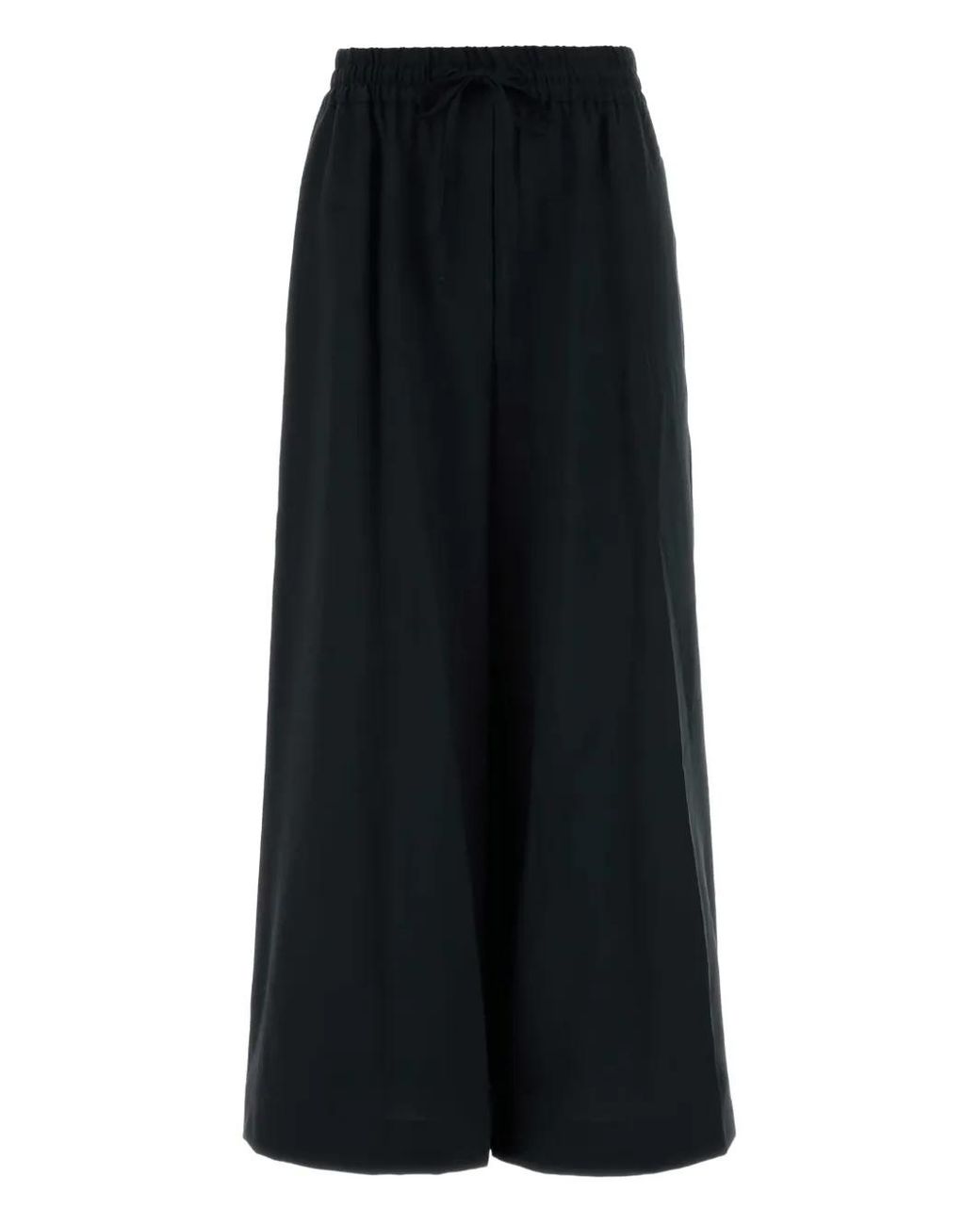Weekend by Maxmara Black Elmo Wide-Leg Trousers