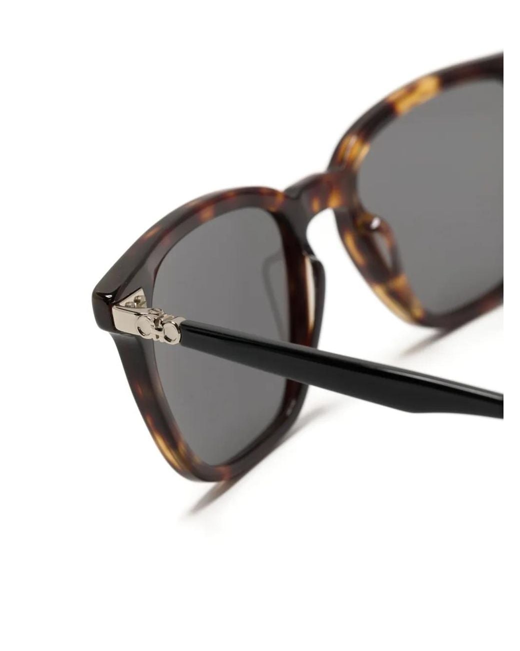 Ferragamo Eyewear Gray Square-Frame Sunglasses for men