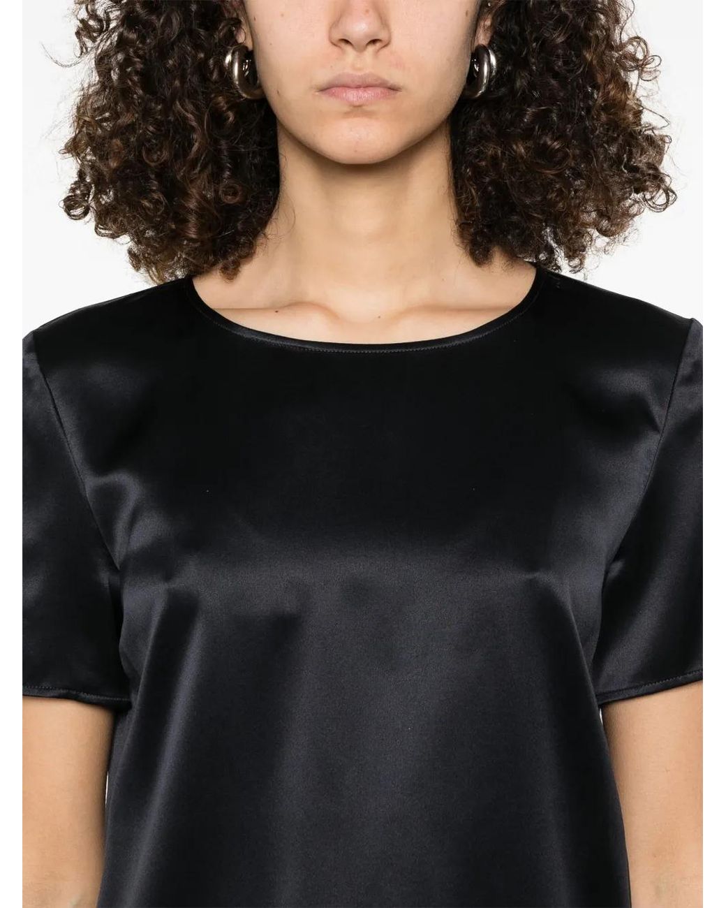 Max Mara Black Dida Blouse