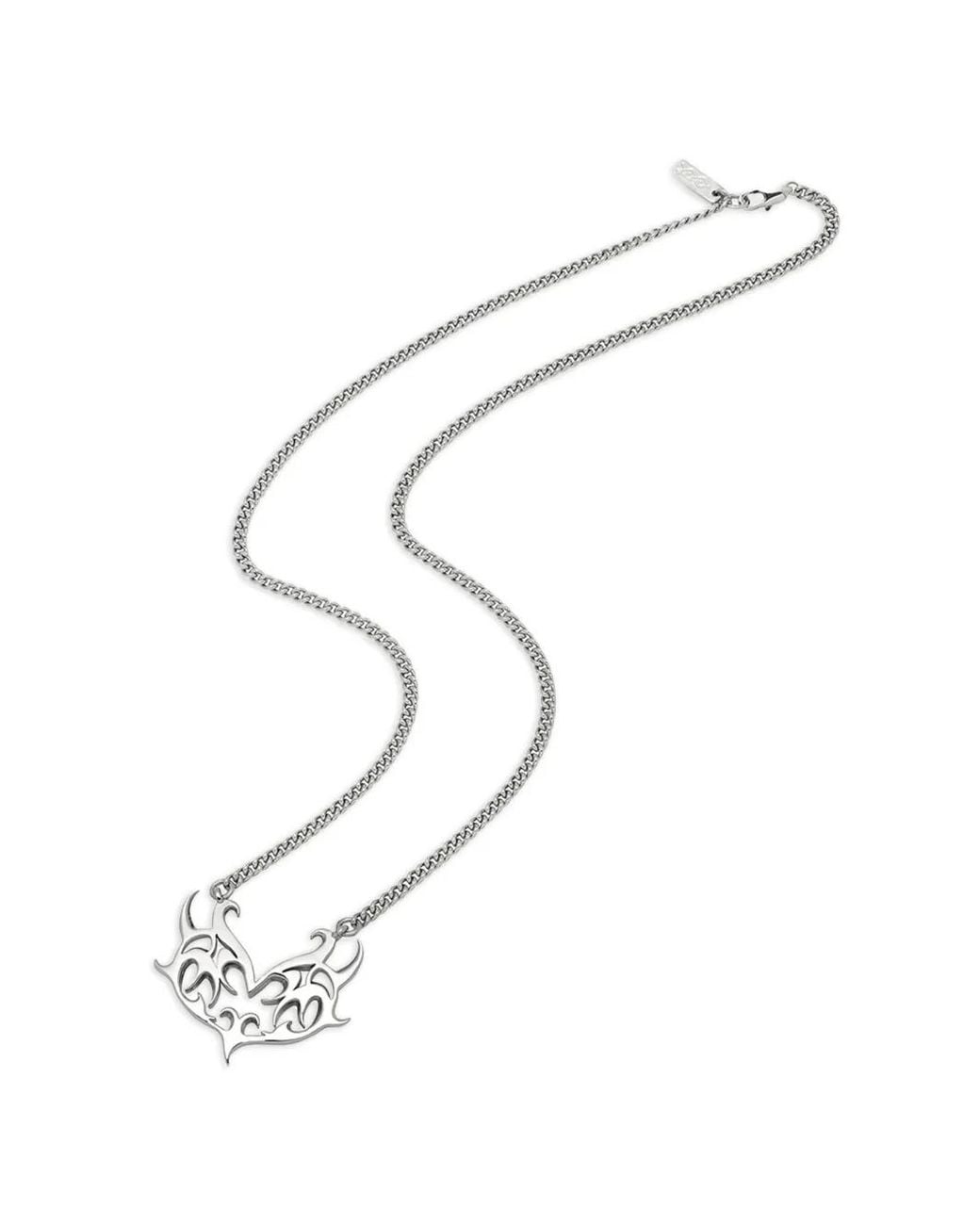 Collier Her Heart Yoj pour homme en coloris White
