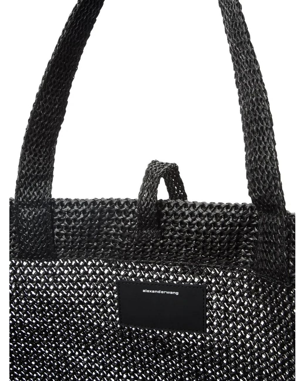 Alexander Wang Black Punch Xl Tote Bags