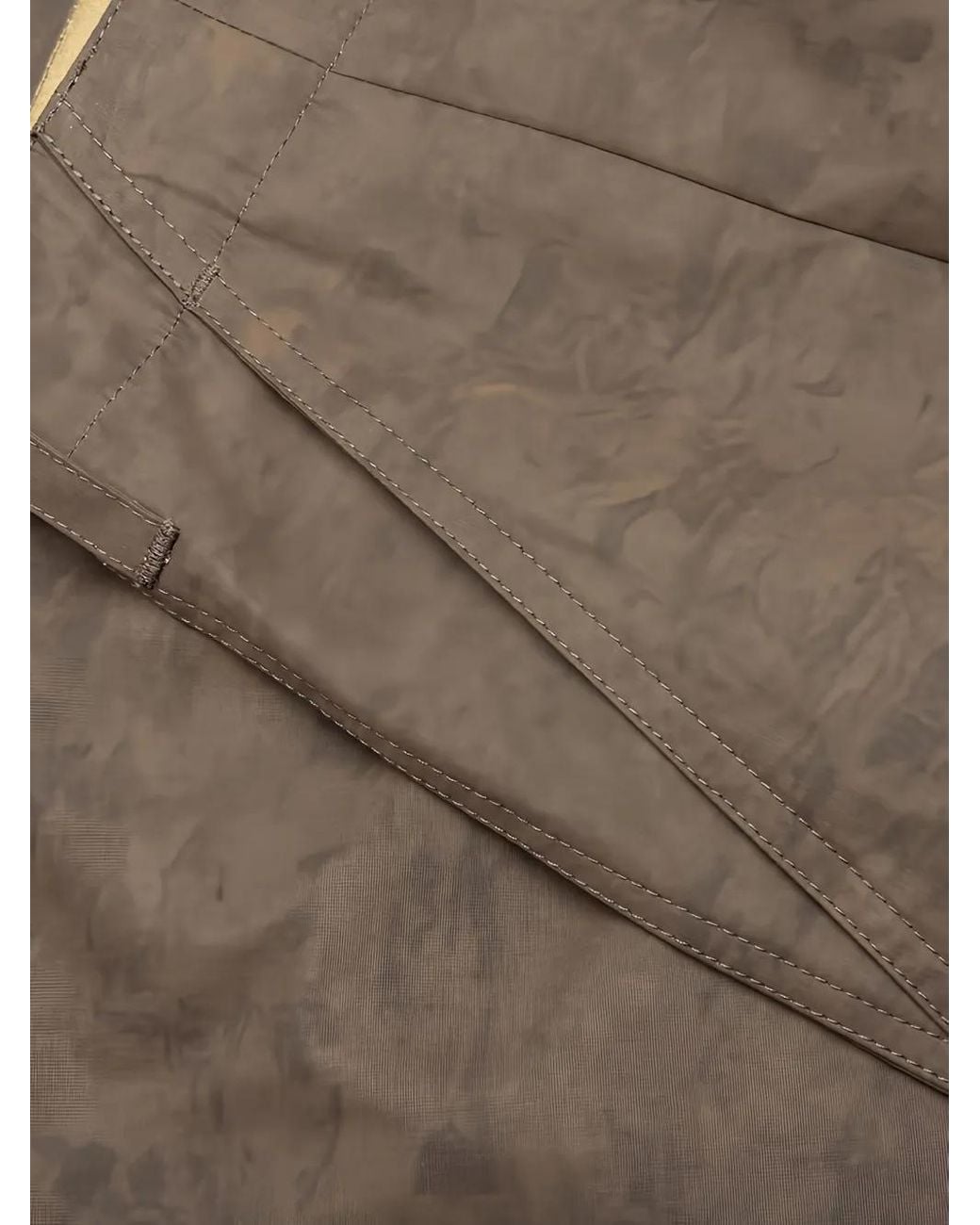 AWAKE NY Brown Patch-Pocket Trousers for men