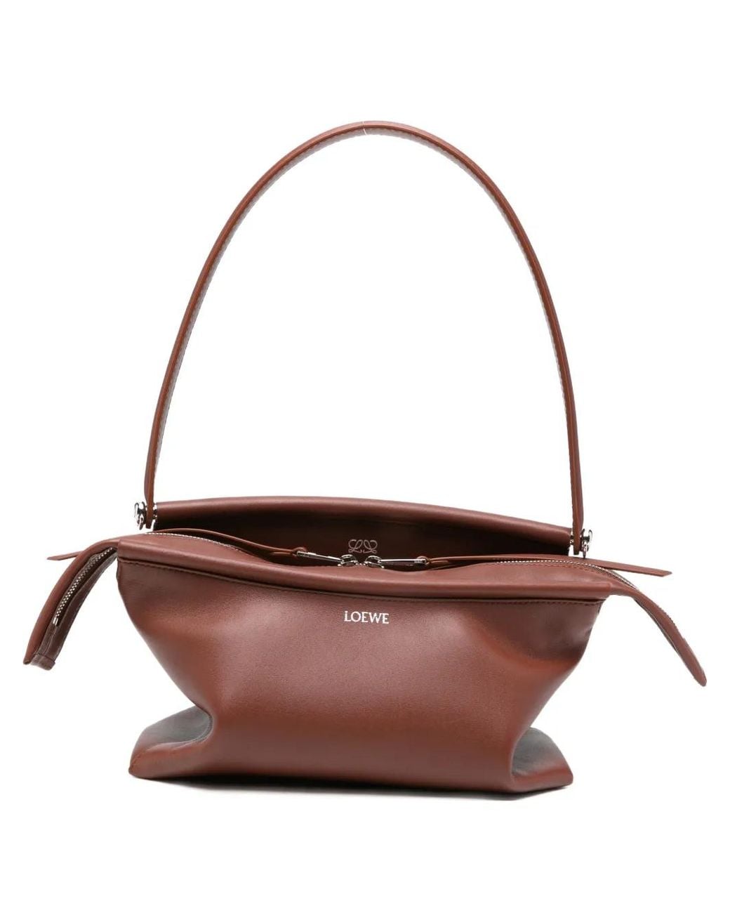 Loewe Brown Small Whisker Shoulder Bag