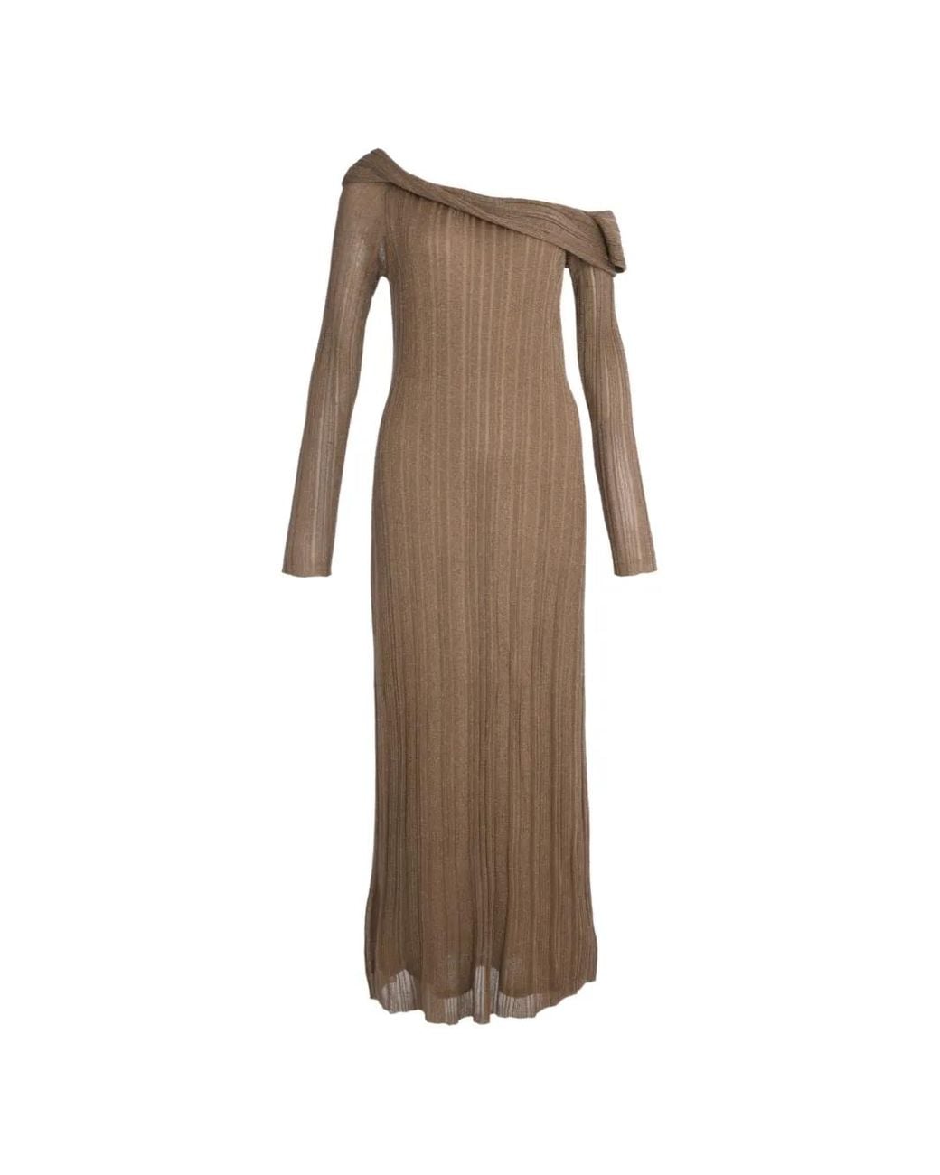 Significant Other Natural Alex Long-Sleeve Maxi Dress