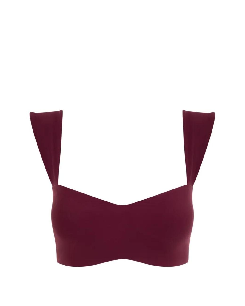 AMADAWEAR Purple Jaqueline Balconette Bra
