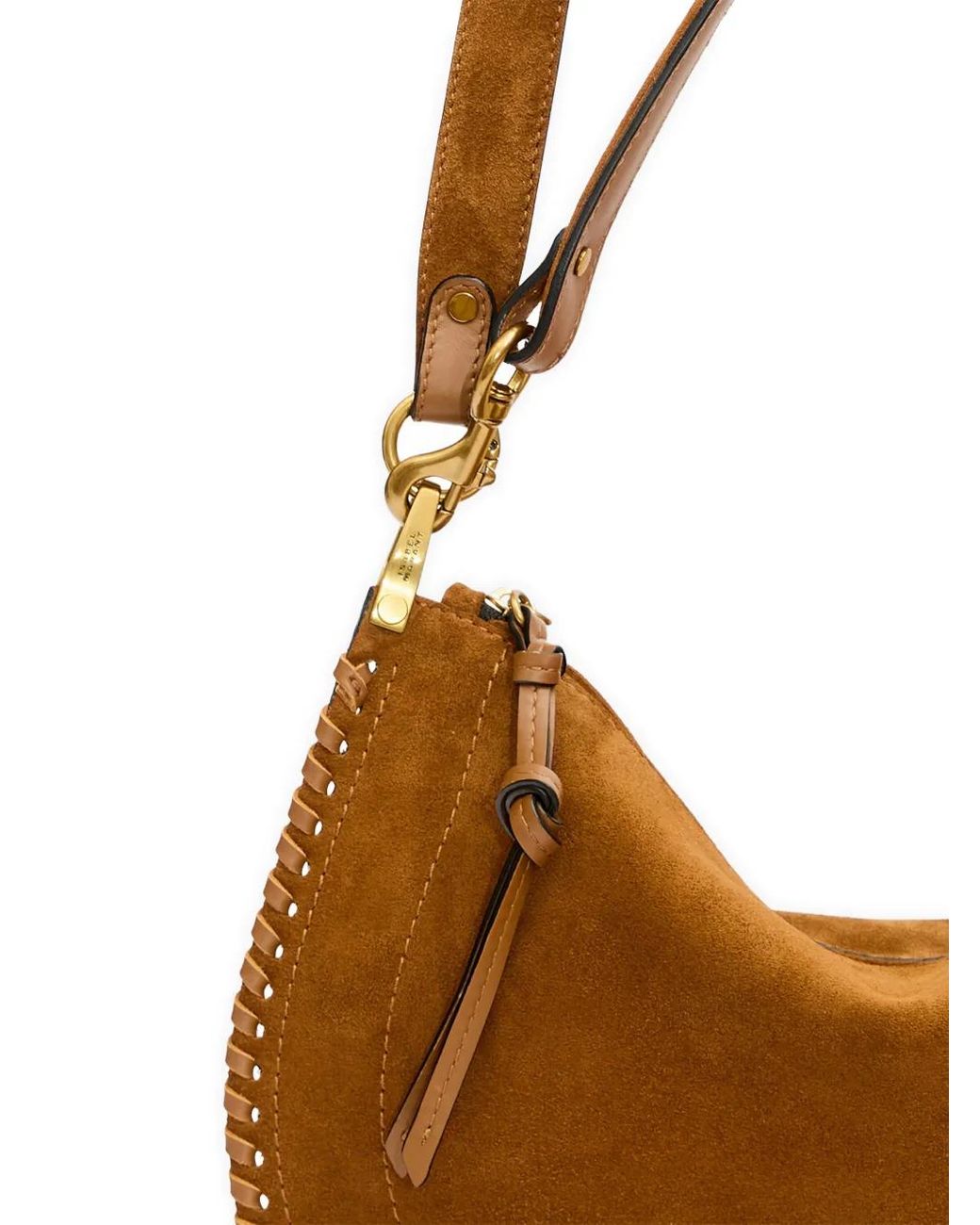 Isabel Marant Brown Oskan Soft Zip Tote Bag