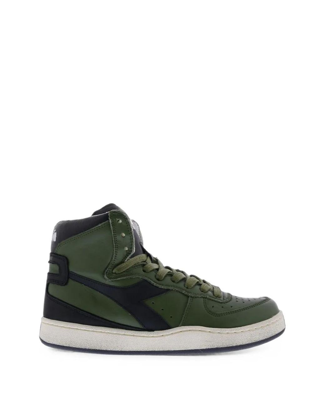 Diadora Green Mi Basket Used Sneakers