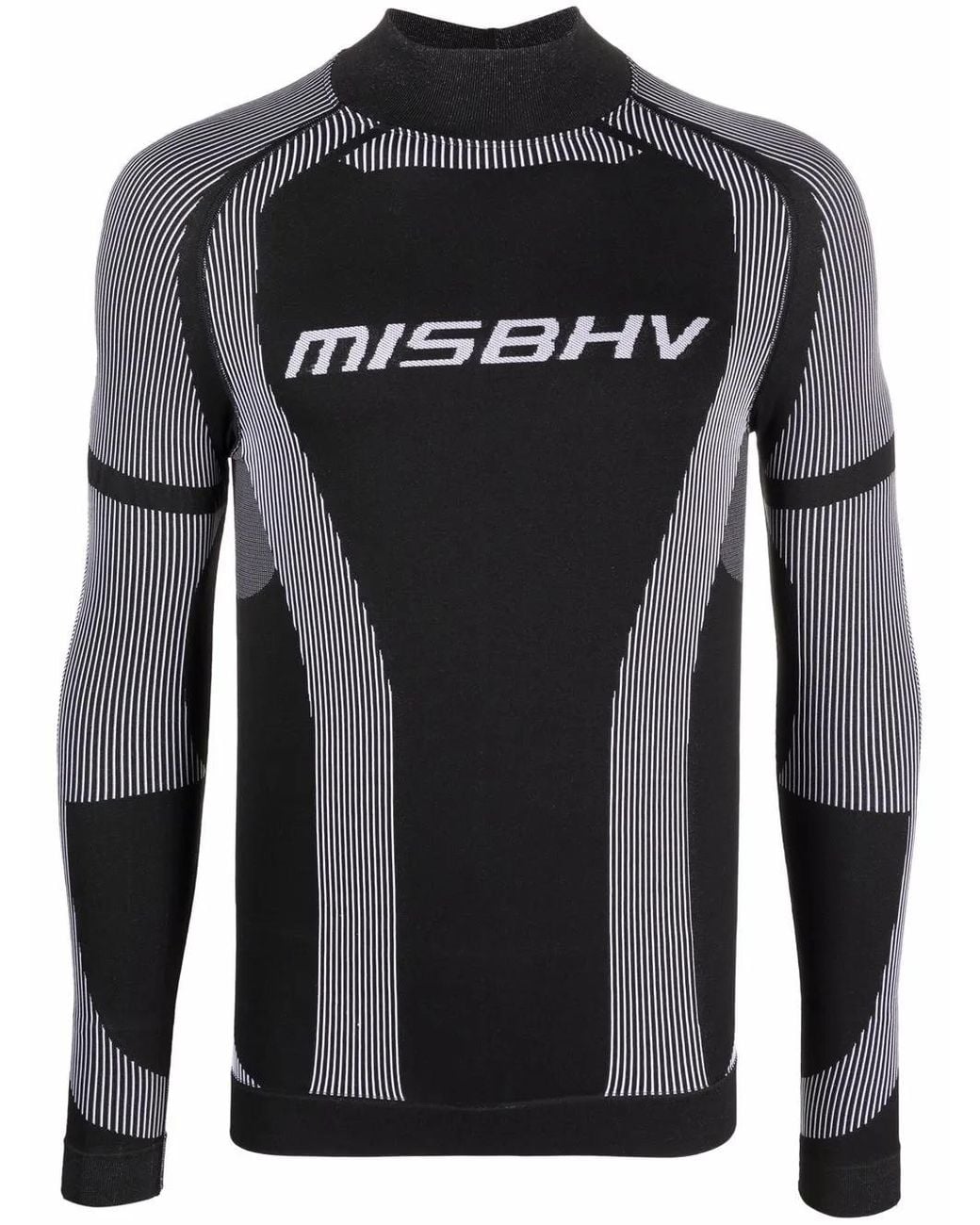 M I S B H V Black T-shirts And Polos for men