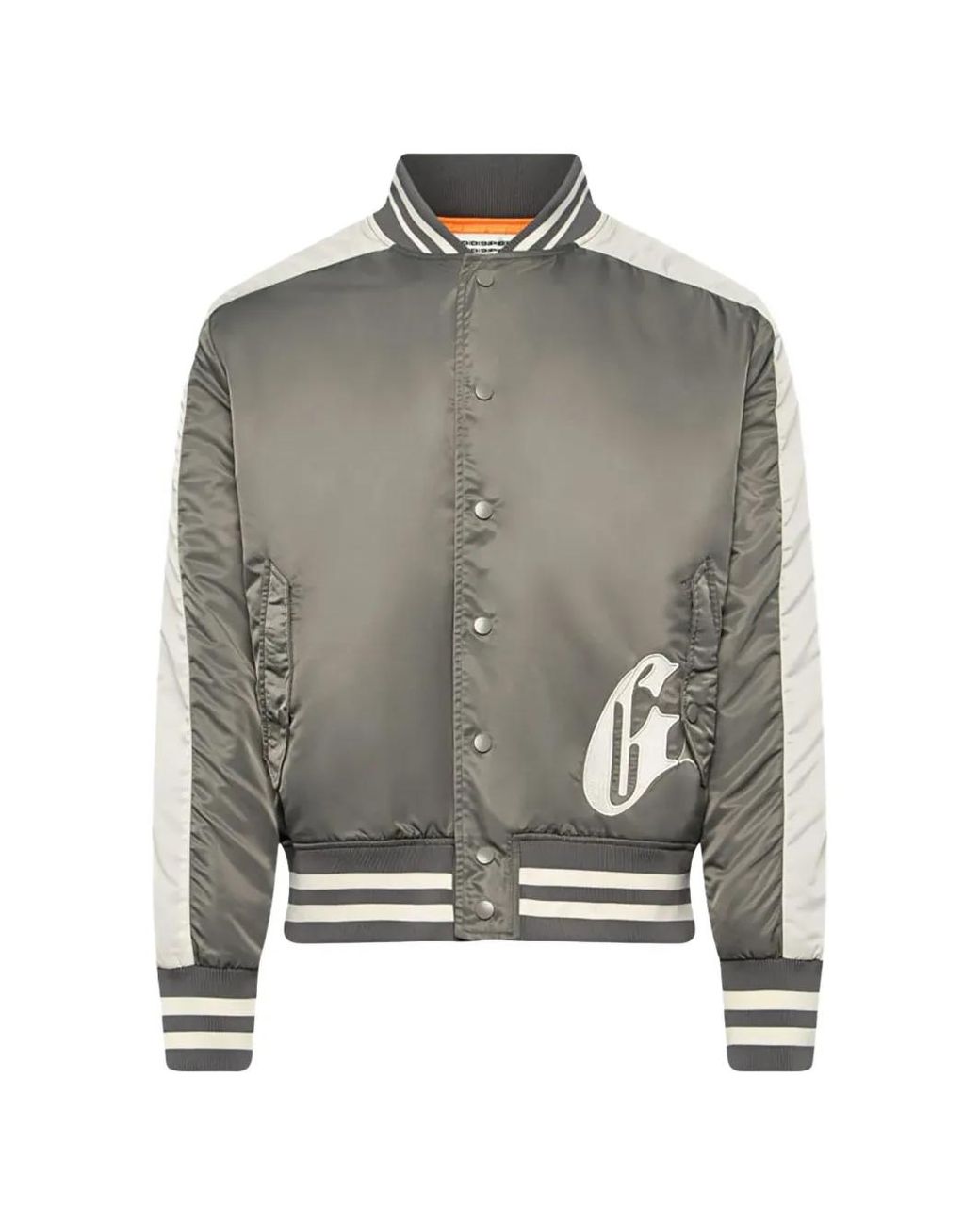 Bomber Con Logo di Godspeed in Gray da Uomo