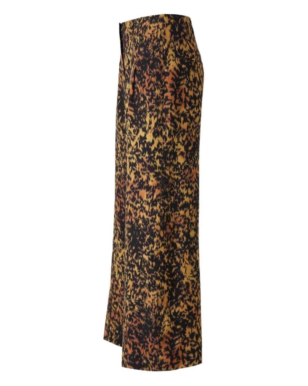 Pantalones Con Estampado De Leopardo Ulla Johnson de color Natural