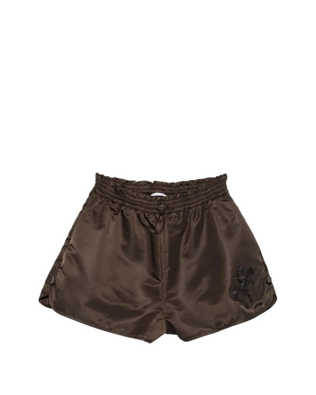 CECILIE BAHNSEN Brown Short Colette