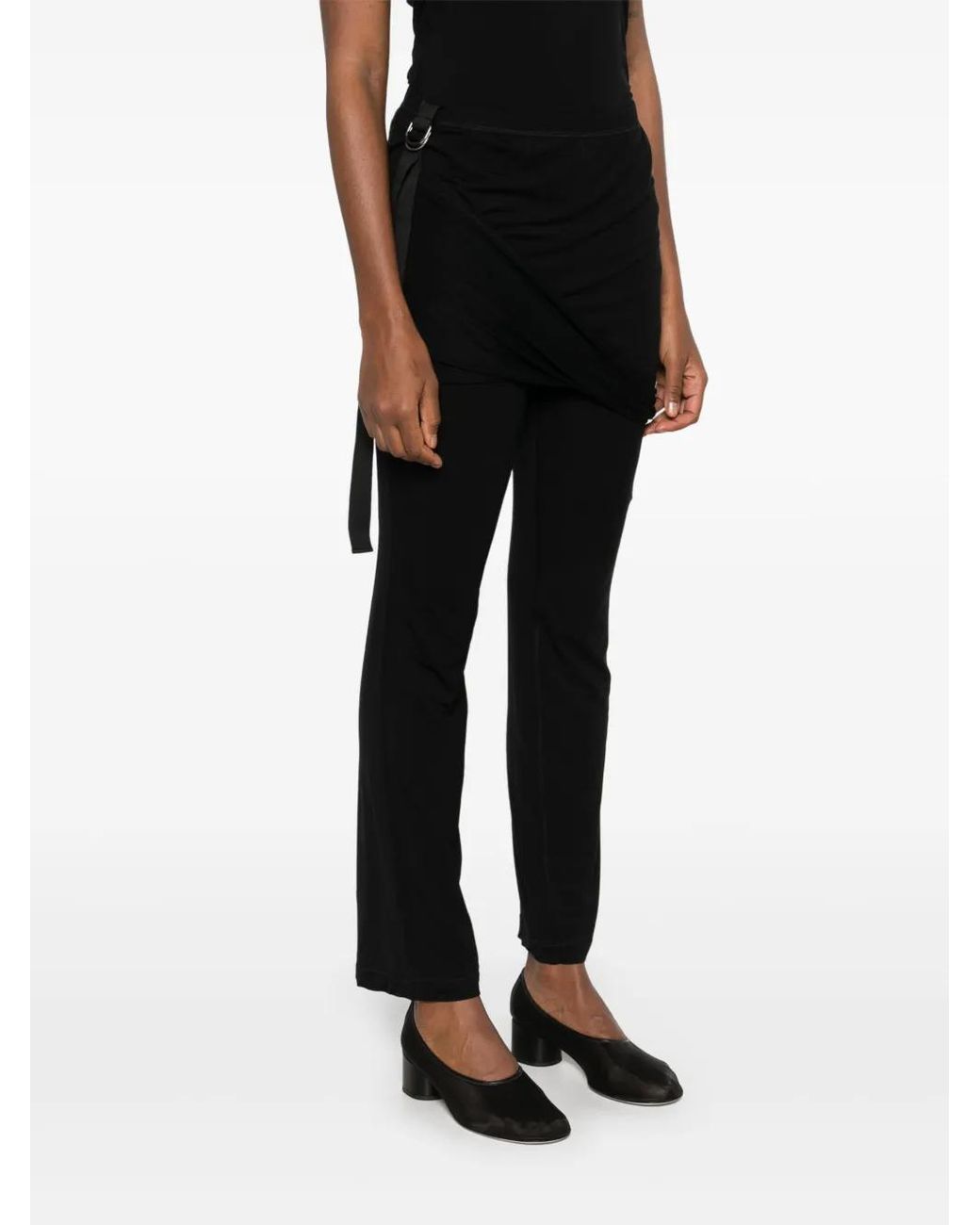 Helmut Lang Black Wind Trousers