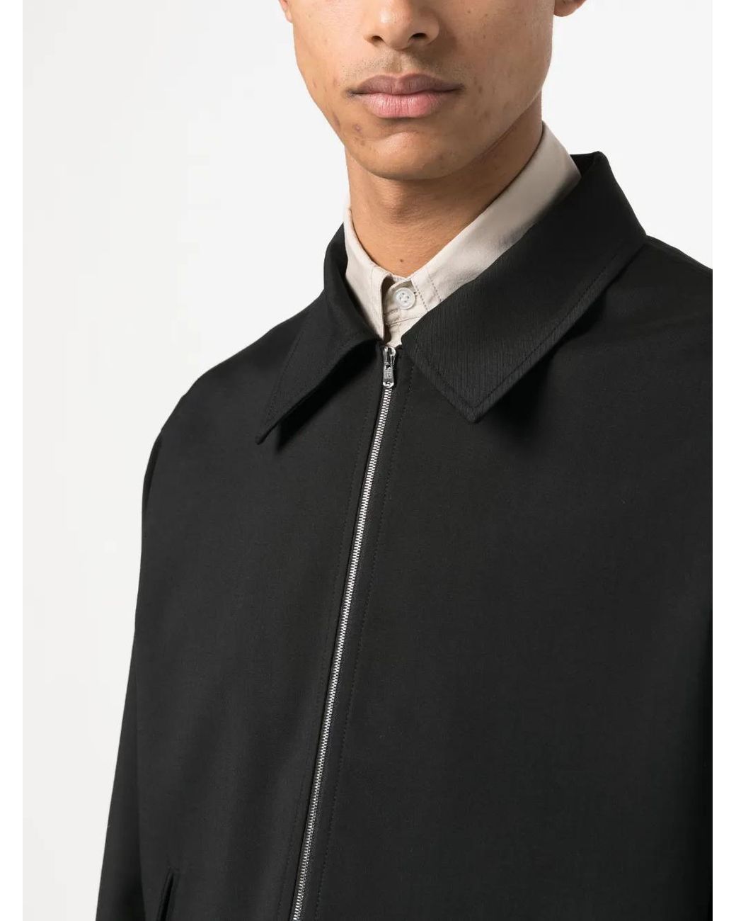 Our Legacy Black Mini Virgin Wool Blouson Jacket for men