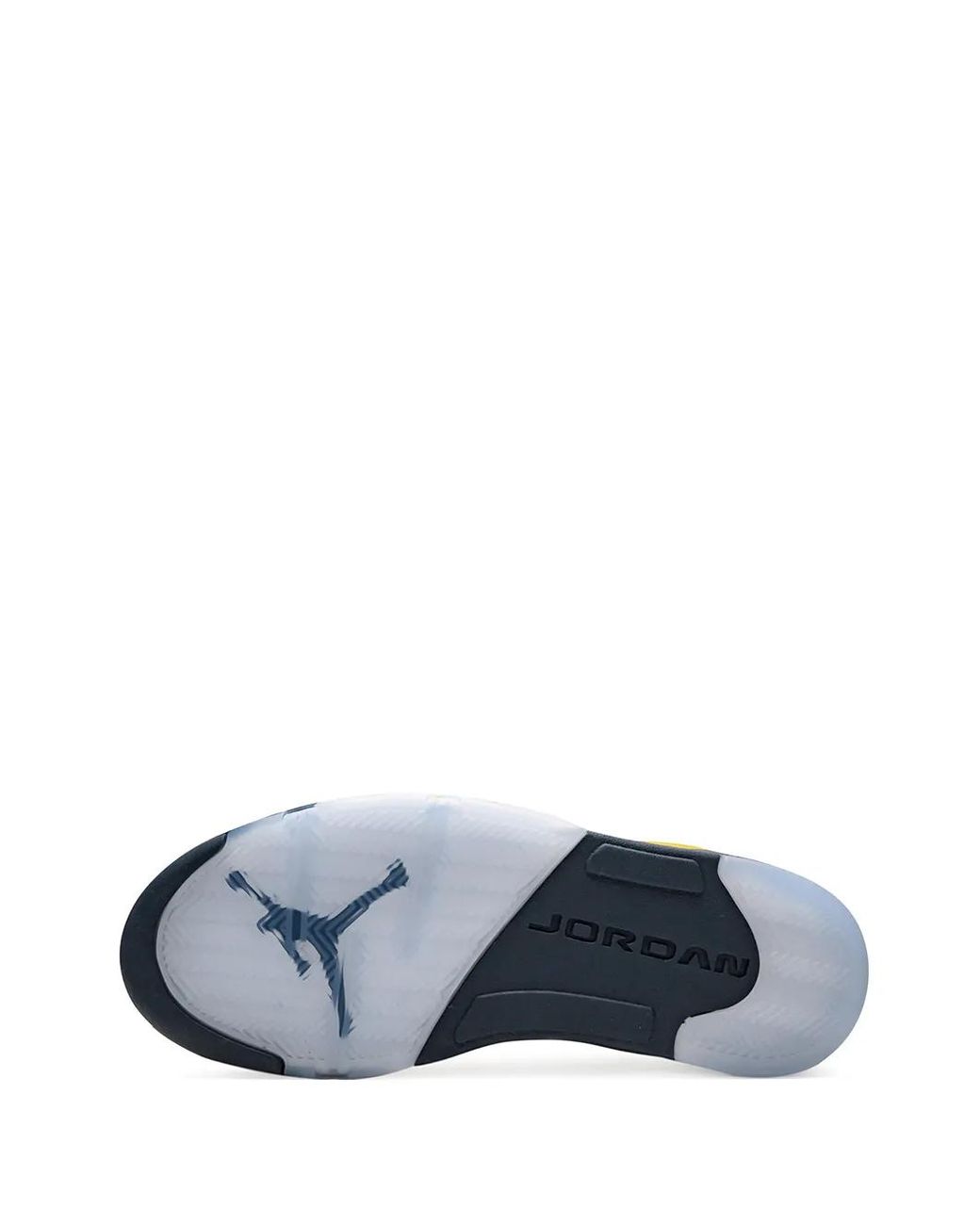 Nike Yellow Air 5 Retro Se "Michigan" Sneakers