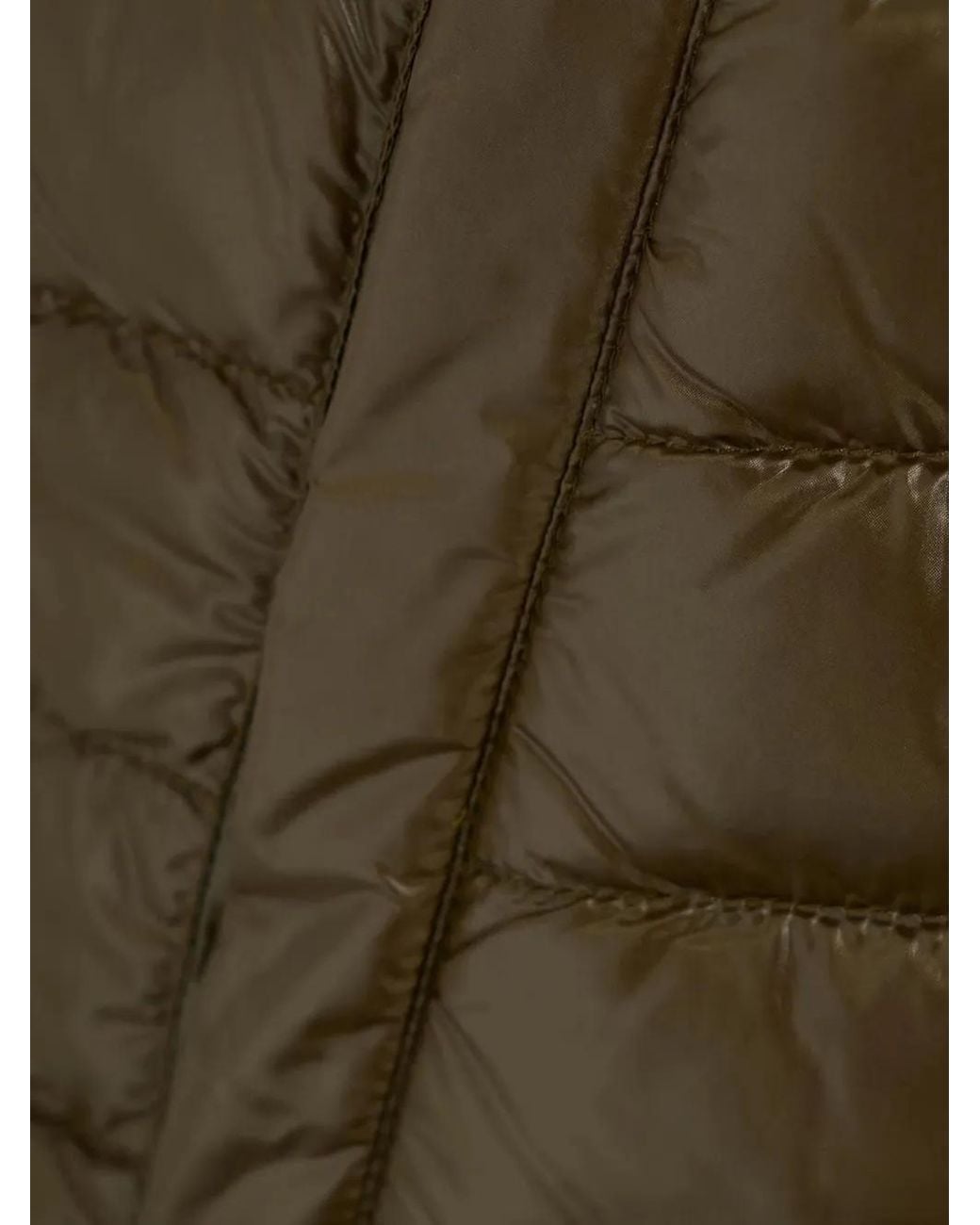 Herno Green Zip Padded Jacket for men