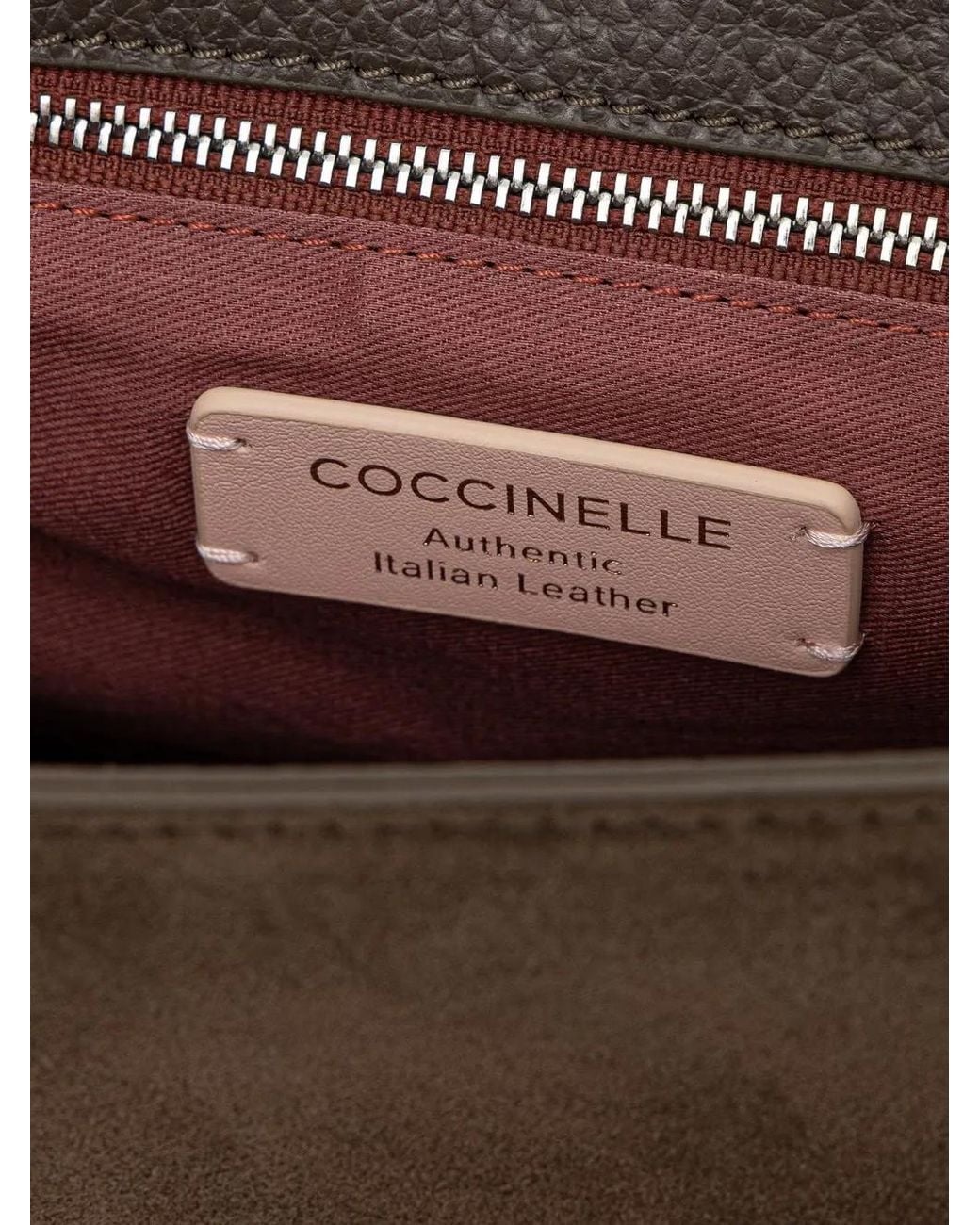 Coccinelle Brown Medium Nikla Suede Shoulder Bag