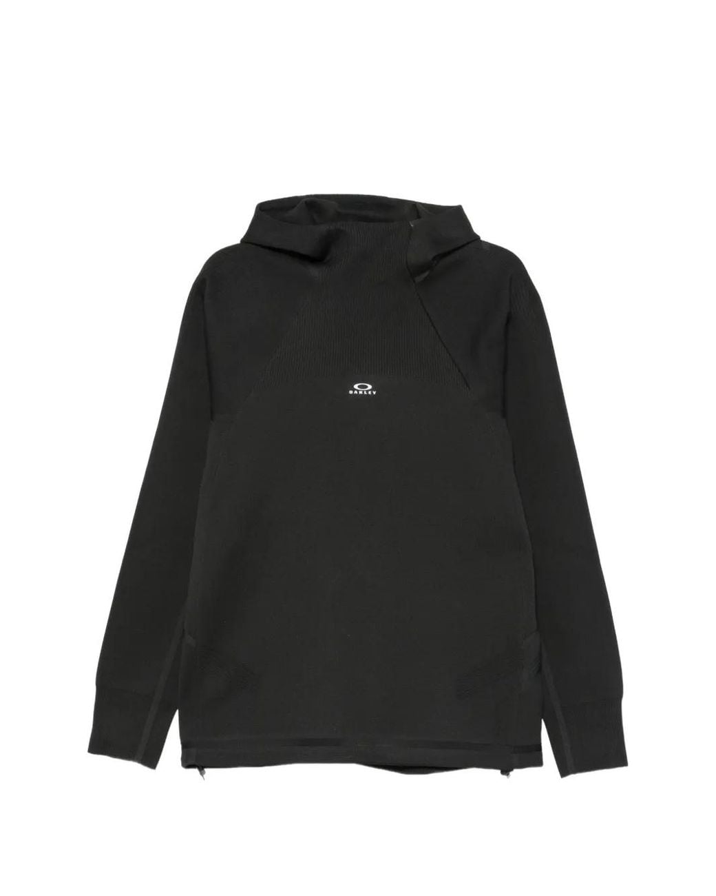Oakley Black Latitude Veil Knitted Hoodie for men