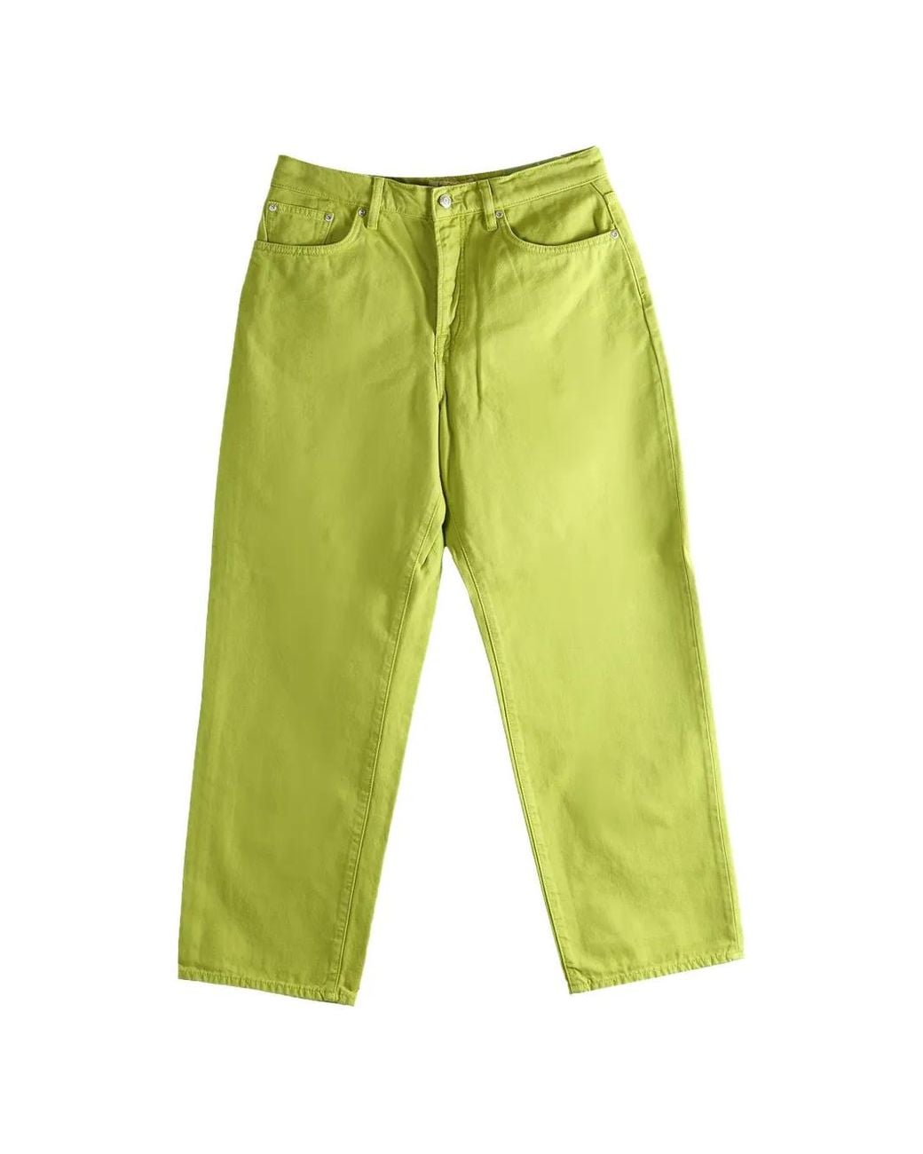 Stussy Green Big Ol' Canvas Jeans for men