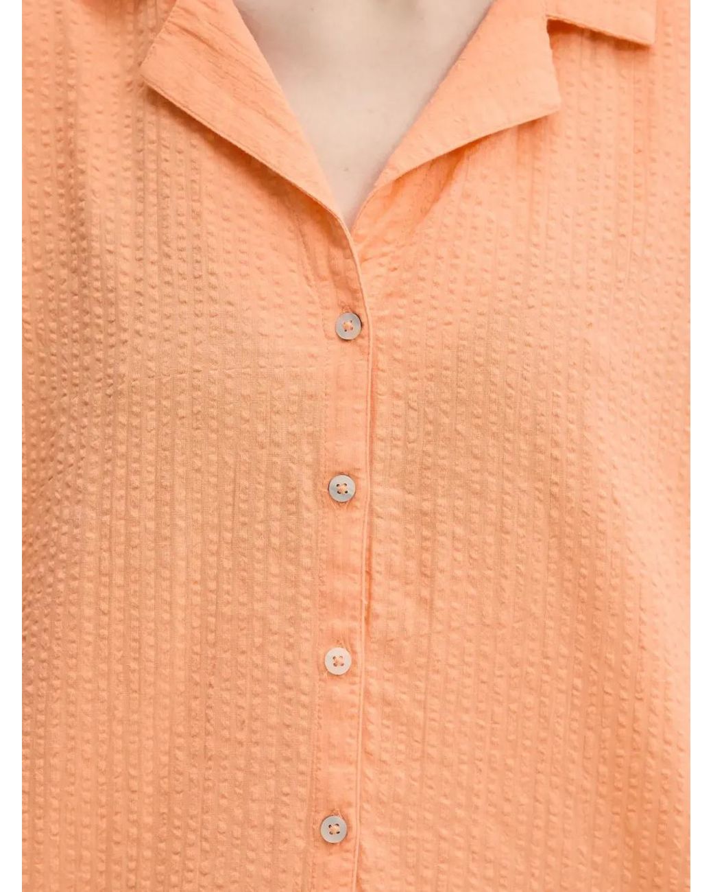 Rip Curl Orange Klassisches Hemd