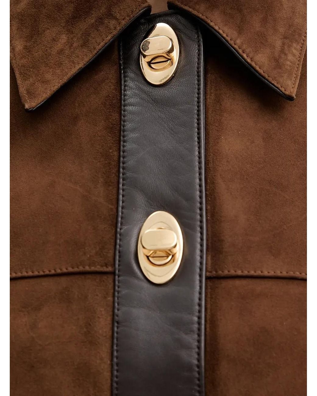 retroféte Brown Nanna Suede Jacket