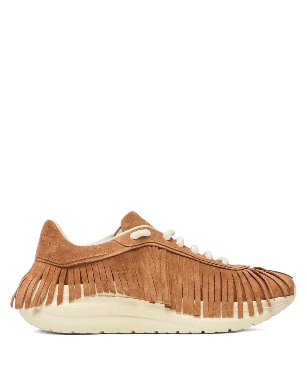 Casadei Brown Baskets Mia Fringe
