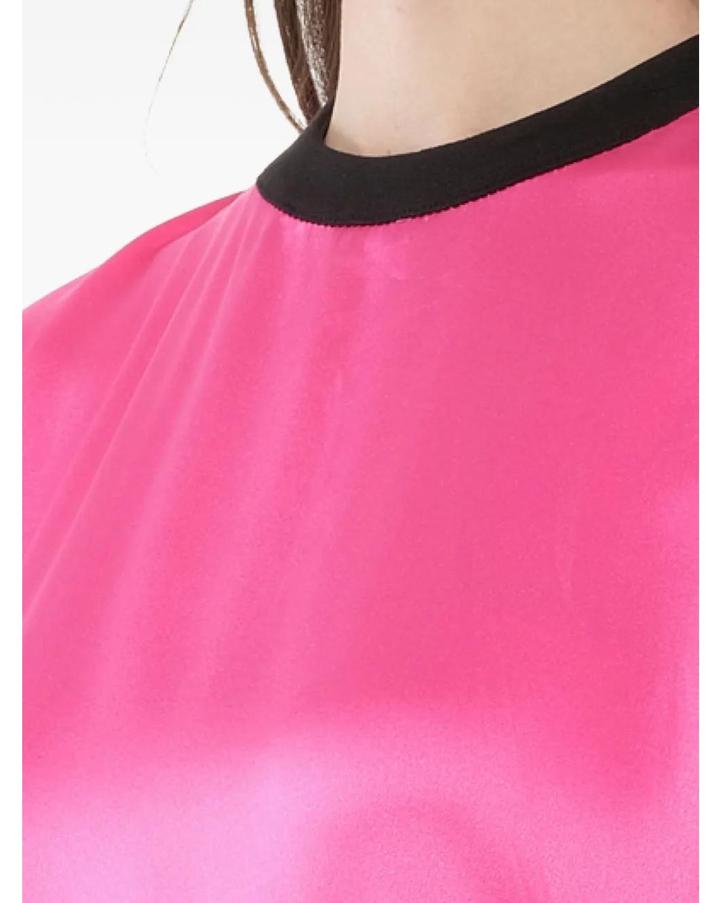 Givenchy Pink Lace Panel T-Shirt Dress
