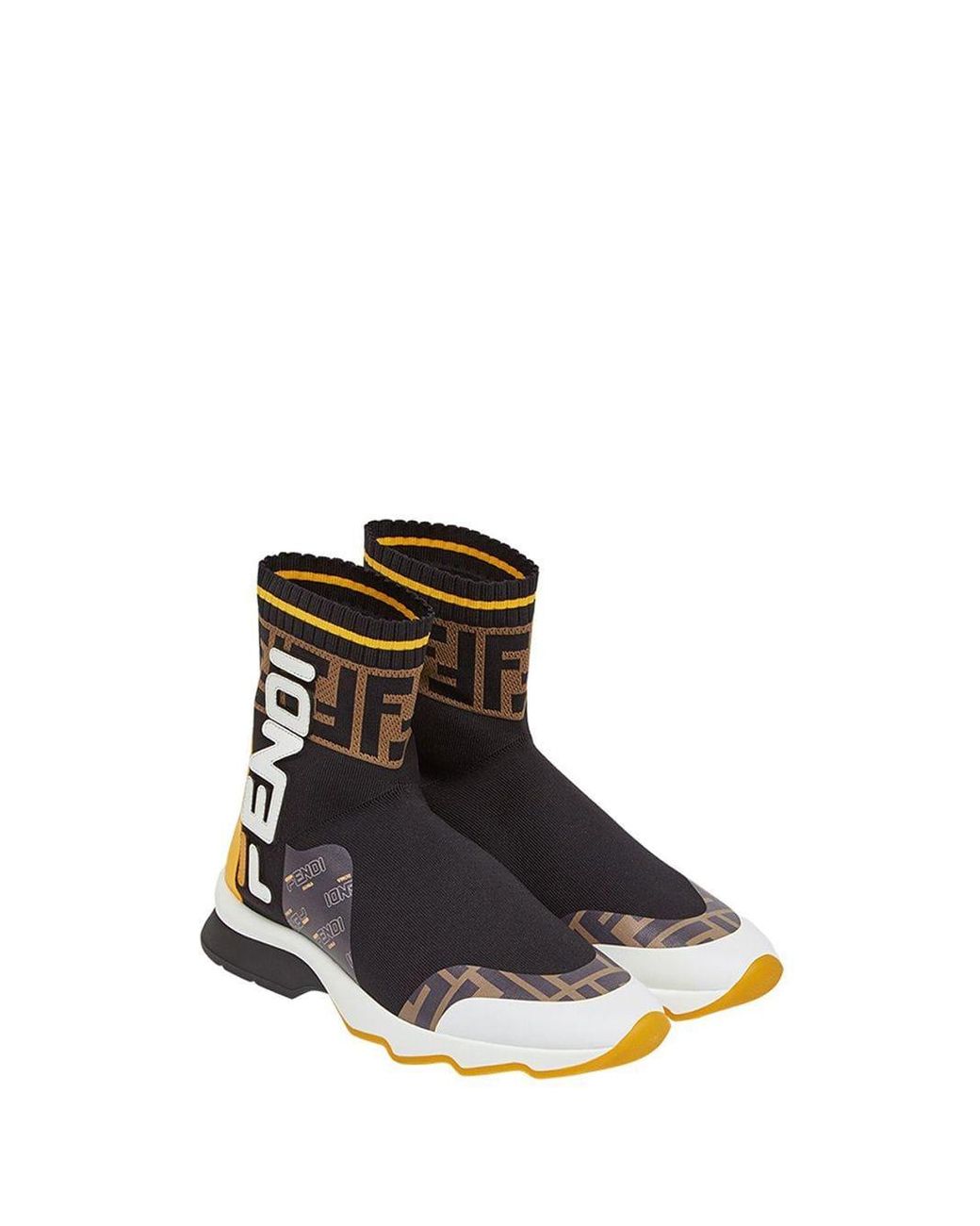 fendi mania sock style sneakers