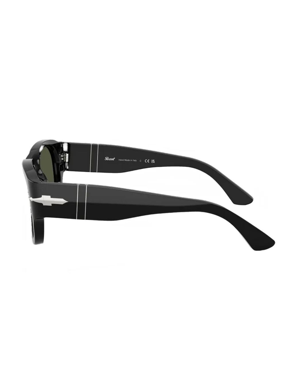 Persol Green Acetate Square-Frame Sunglasses