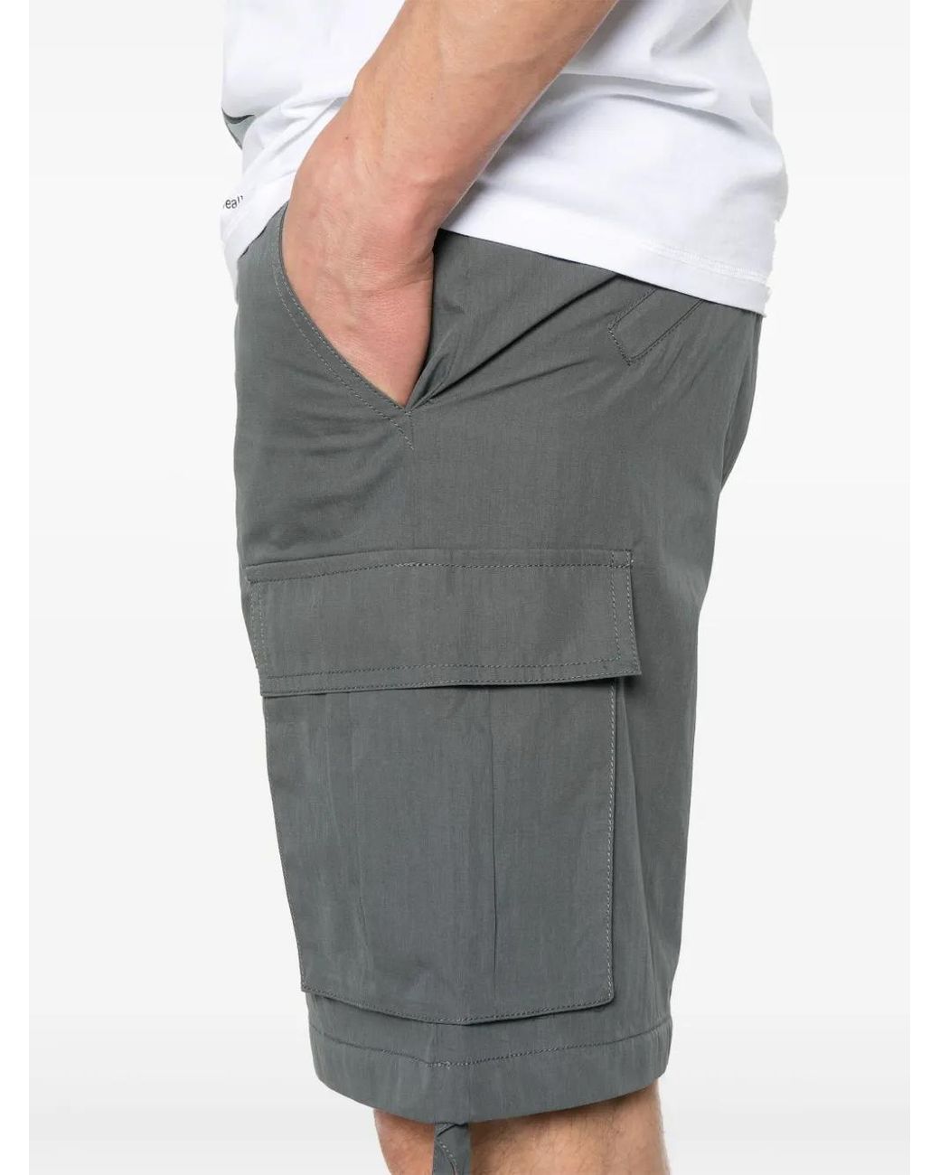 Carrera Gray Ripstop Cargo Shorts