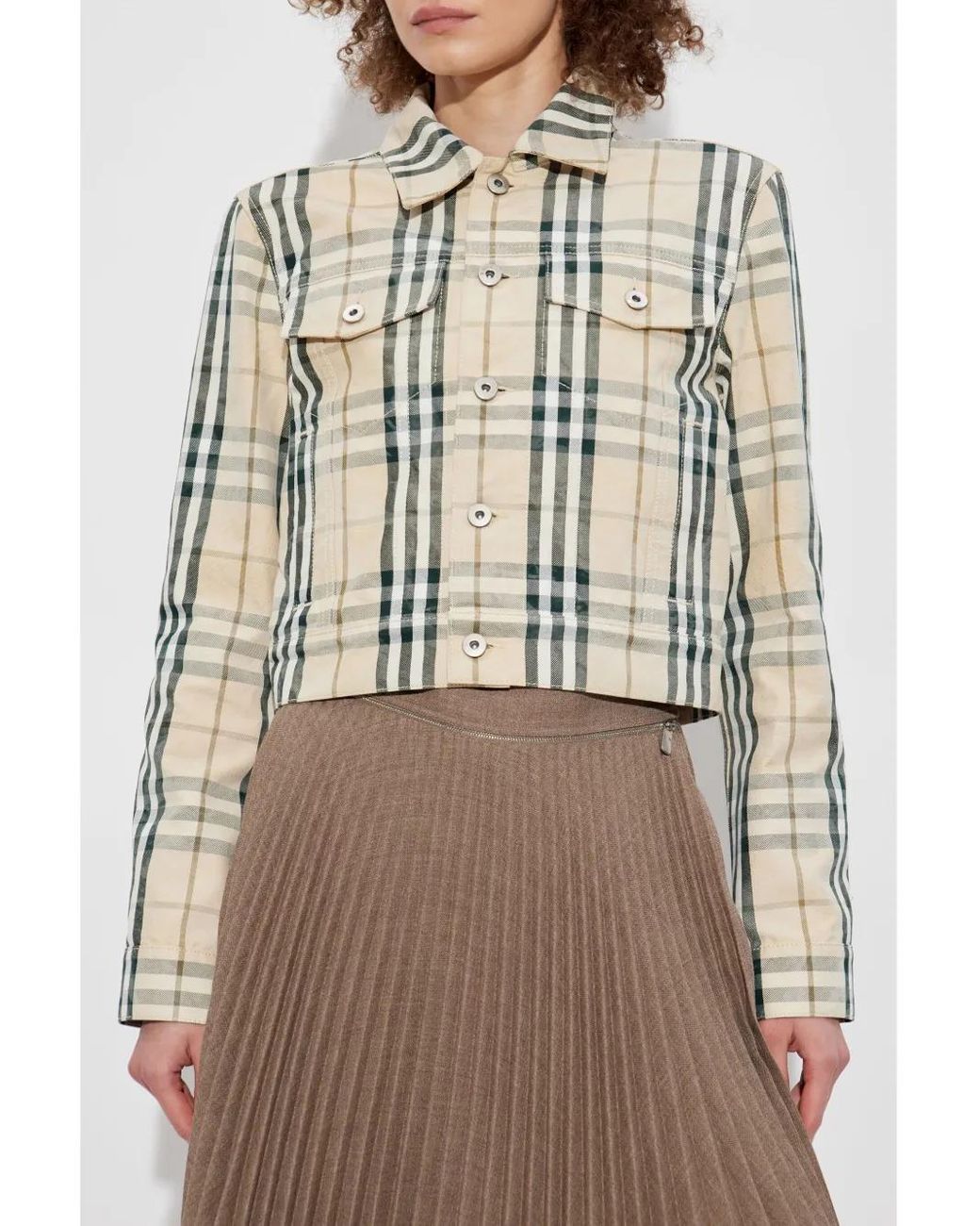 Burberry Natural Jackets