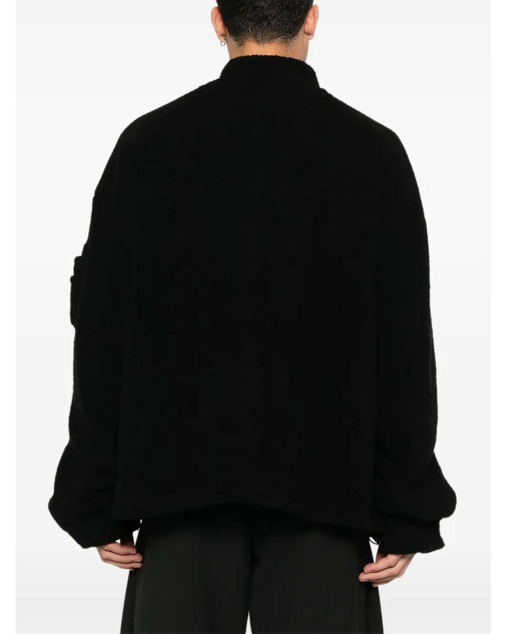 Juun.J Black Zipped Jacket for men