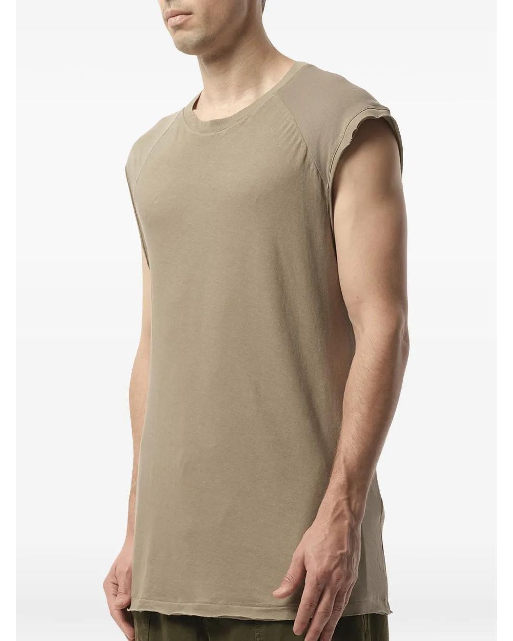 Entire studios Gray Crew-Neck Tank Top for men