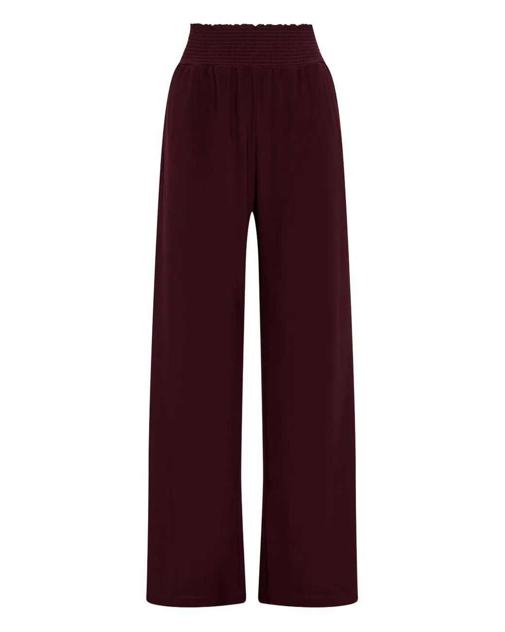 Maliparmi Broek Met Elastische Taille in het Red