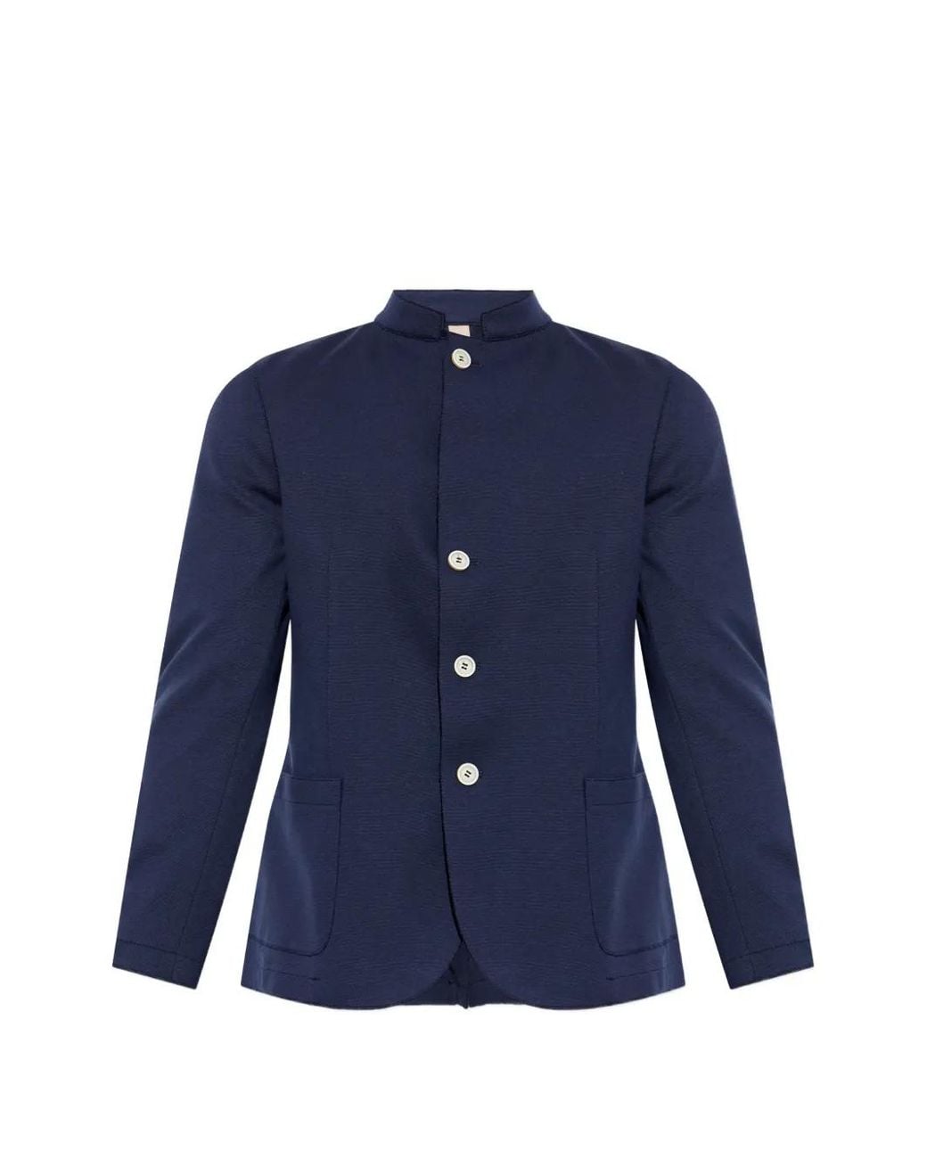 Eleventy Blue Button Jacket for men