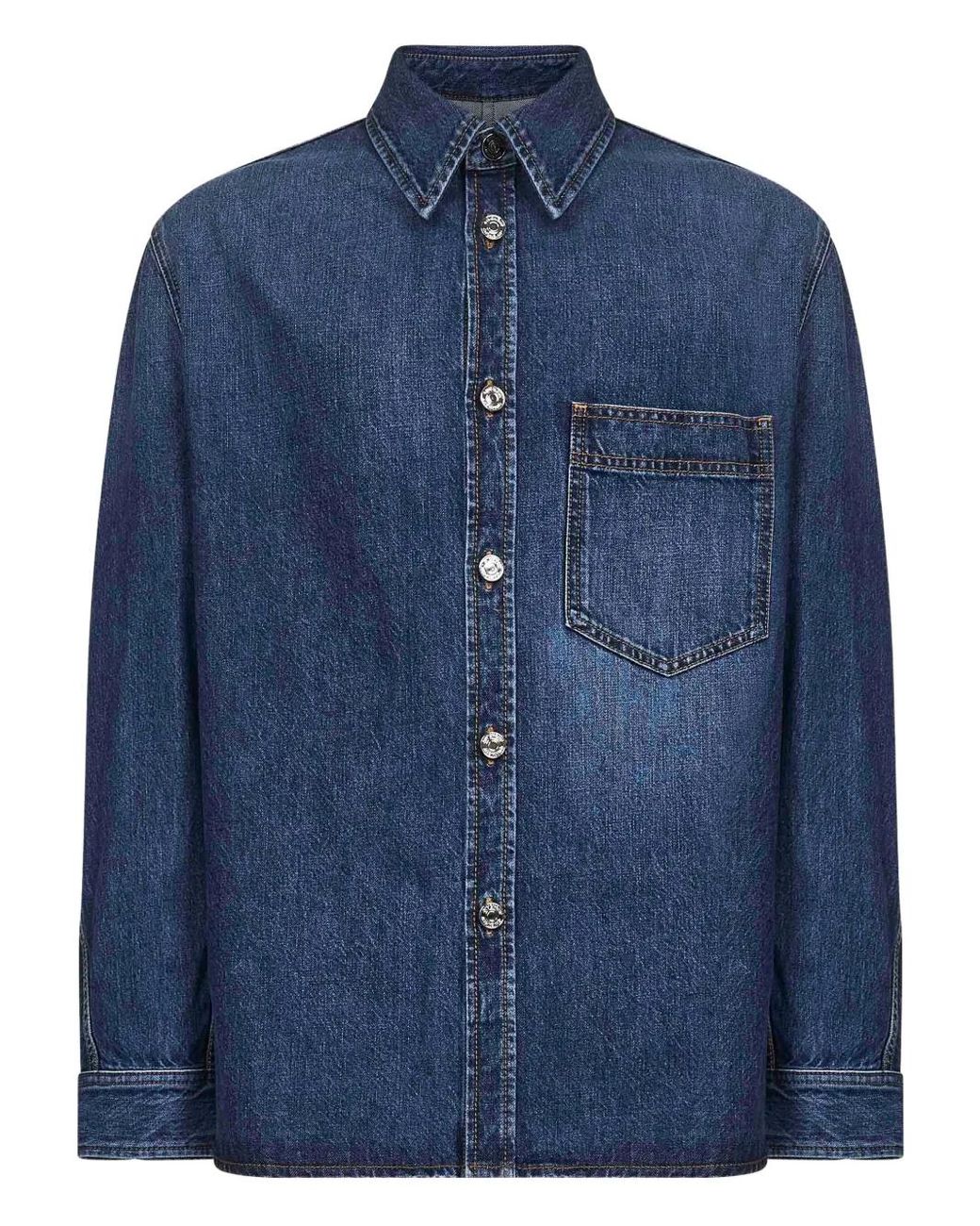 Overshirt di Givenchy in Blue da Uomo