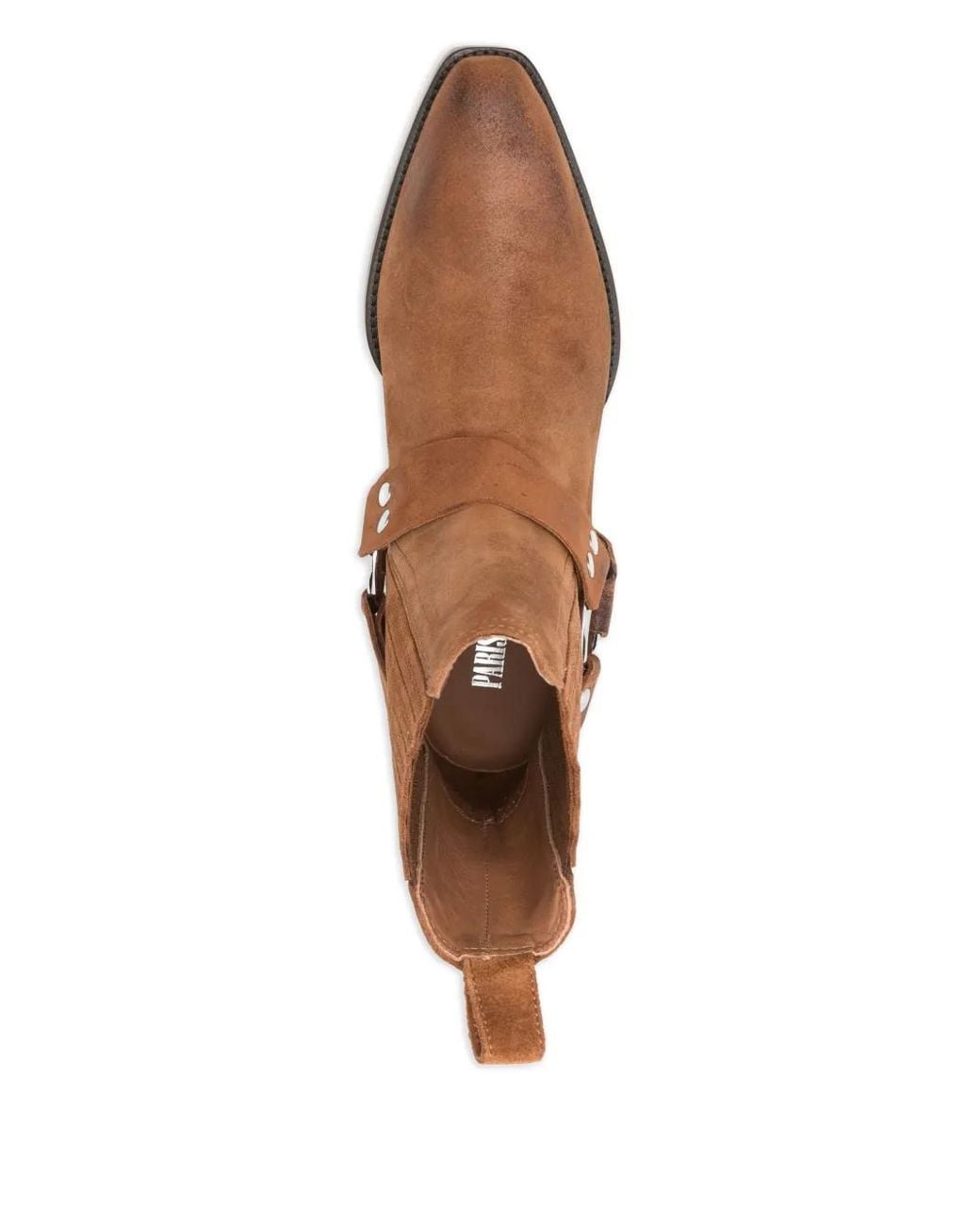 Paris Texas Brown 35Mm Helena Suede Ankle Boots