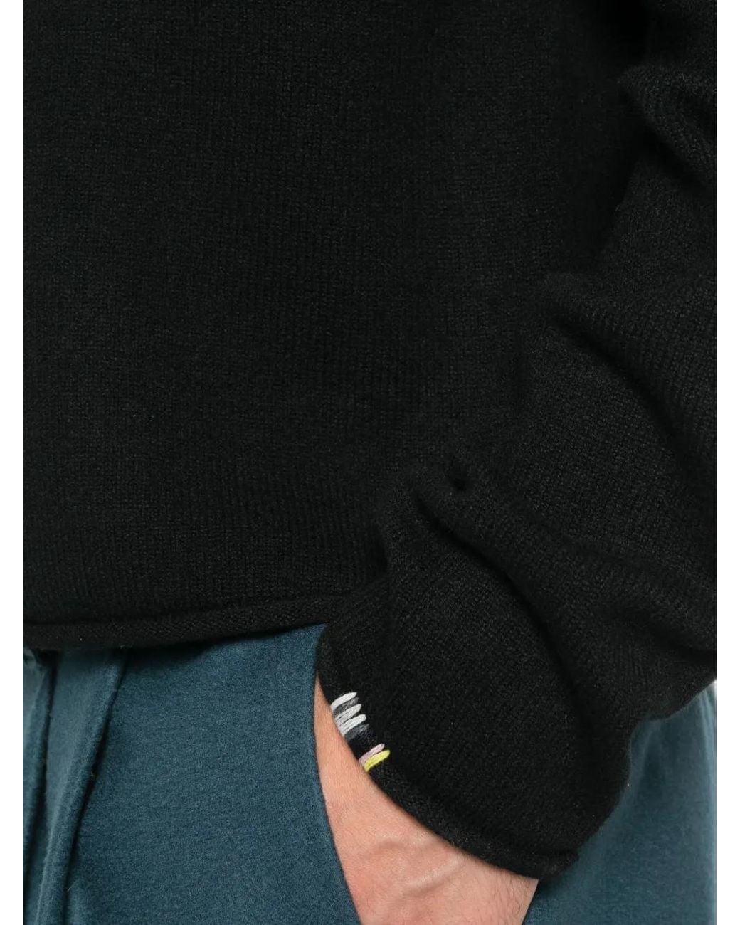 Extreme Cashmere Black Crew-Neck Sweater