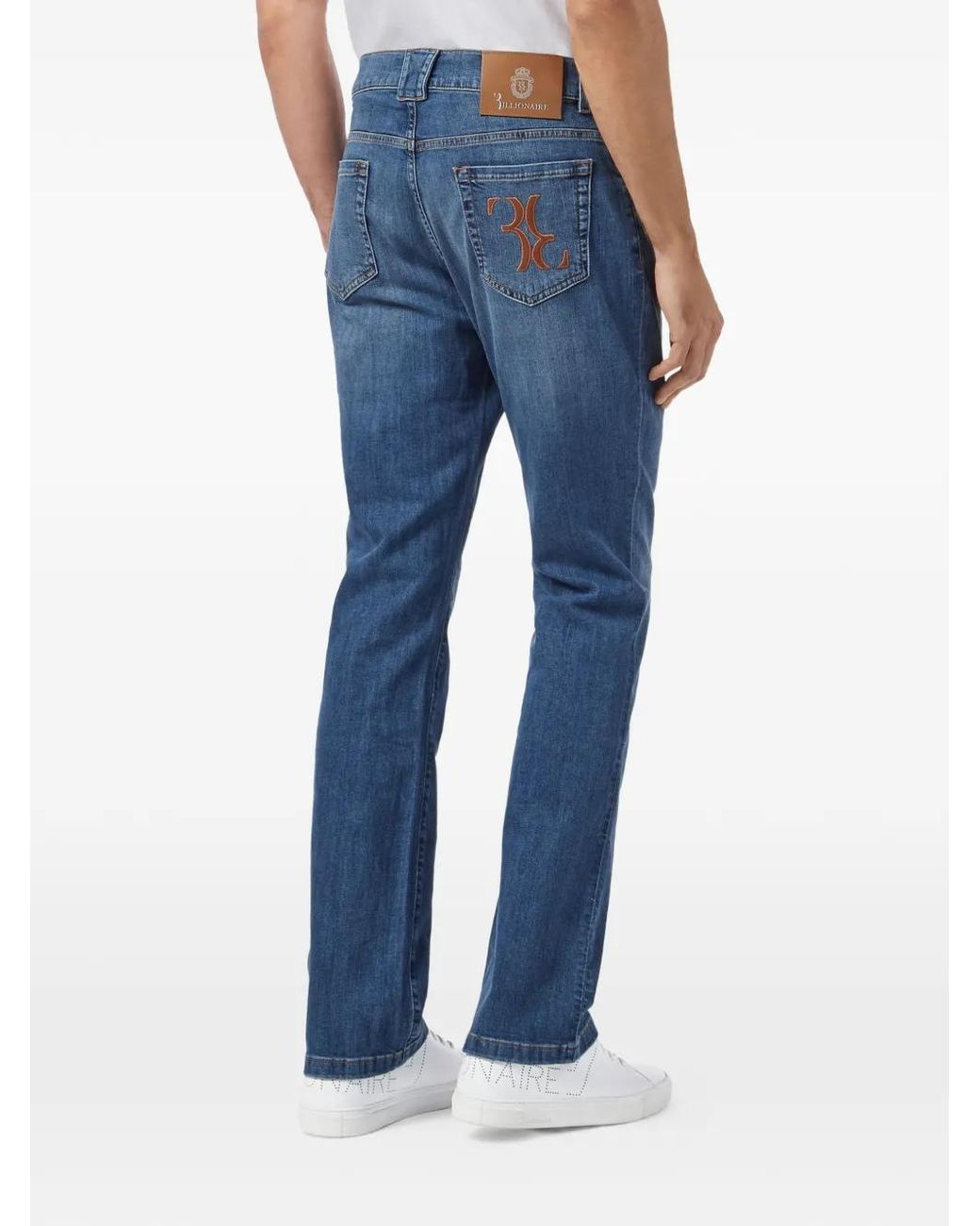 Billionaire Blue Jean À Boutonnière for men