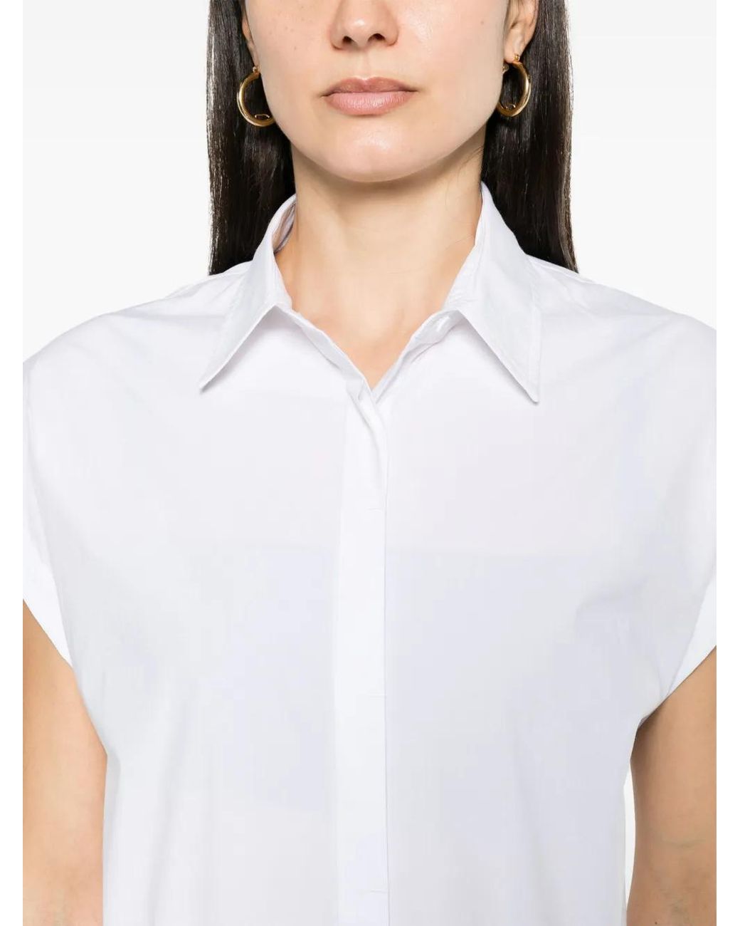 Matteau White Organic-Cotton Poplin Shirt
