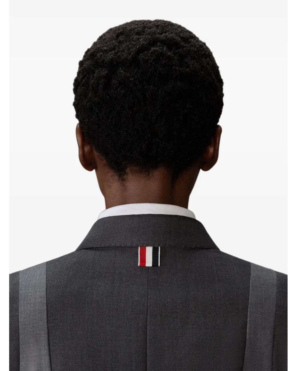 Thom Browne Black Super 120's Twill Trompe-L'Œil Bikini Sportcoat