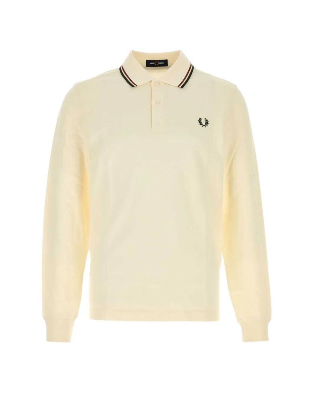 Fred Perry Natural Twin Tipped Polo Shirt for men